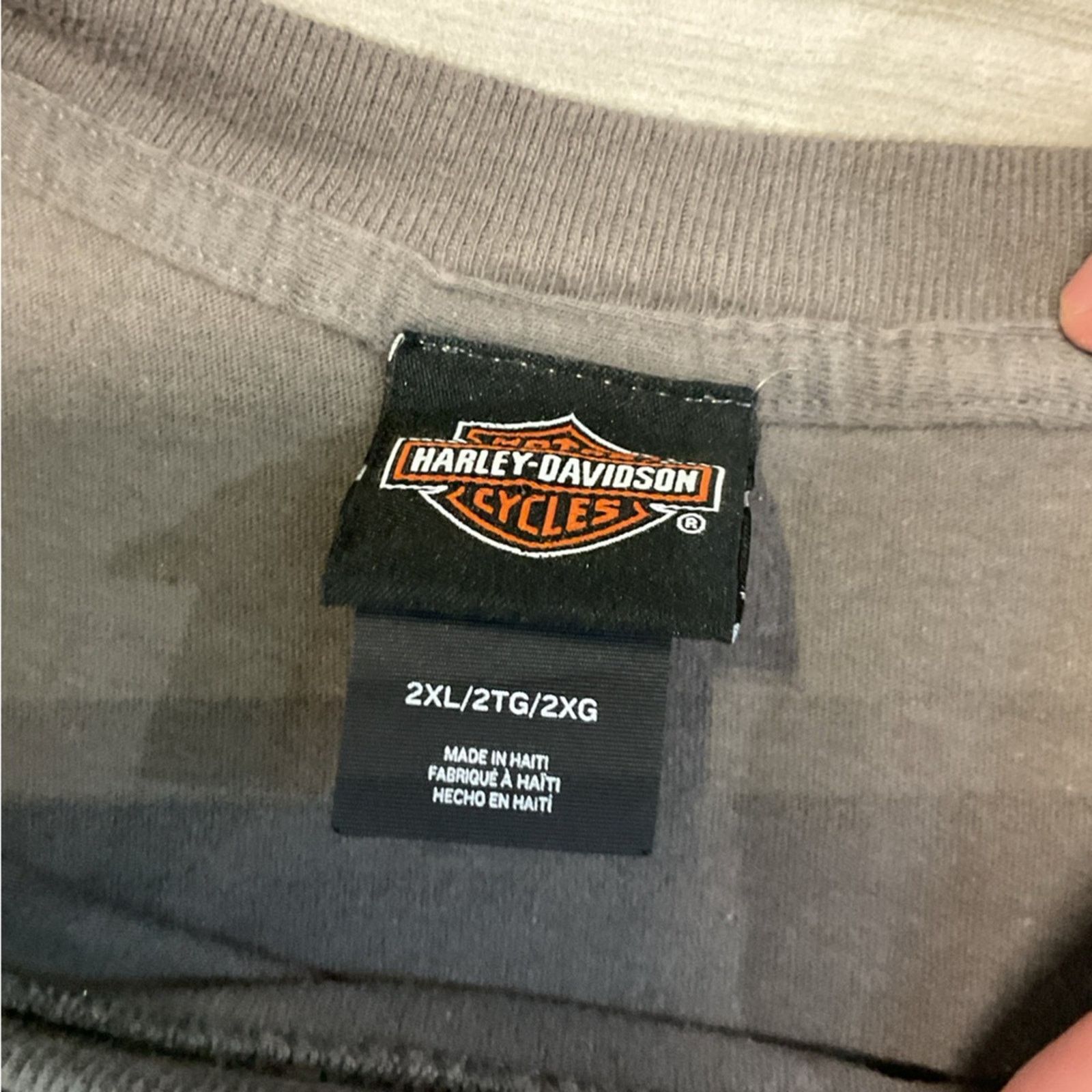 Harley Davidson Harley-Davidson Chimney Rock Gray Graphic T-Shirt Size US XXL / EU 58 / 5 - 6 Thumbnail