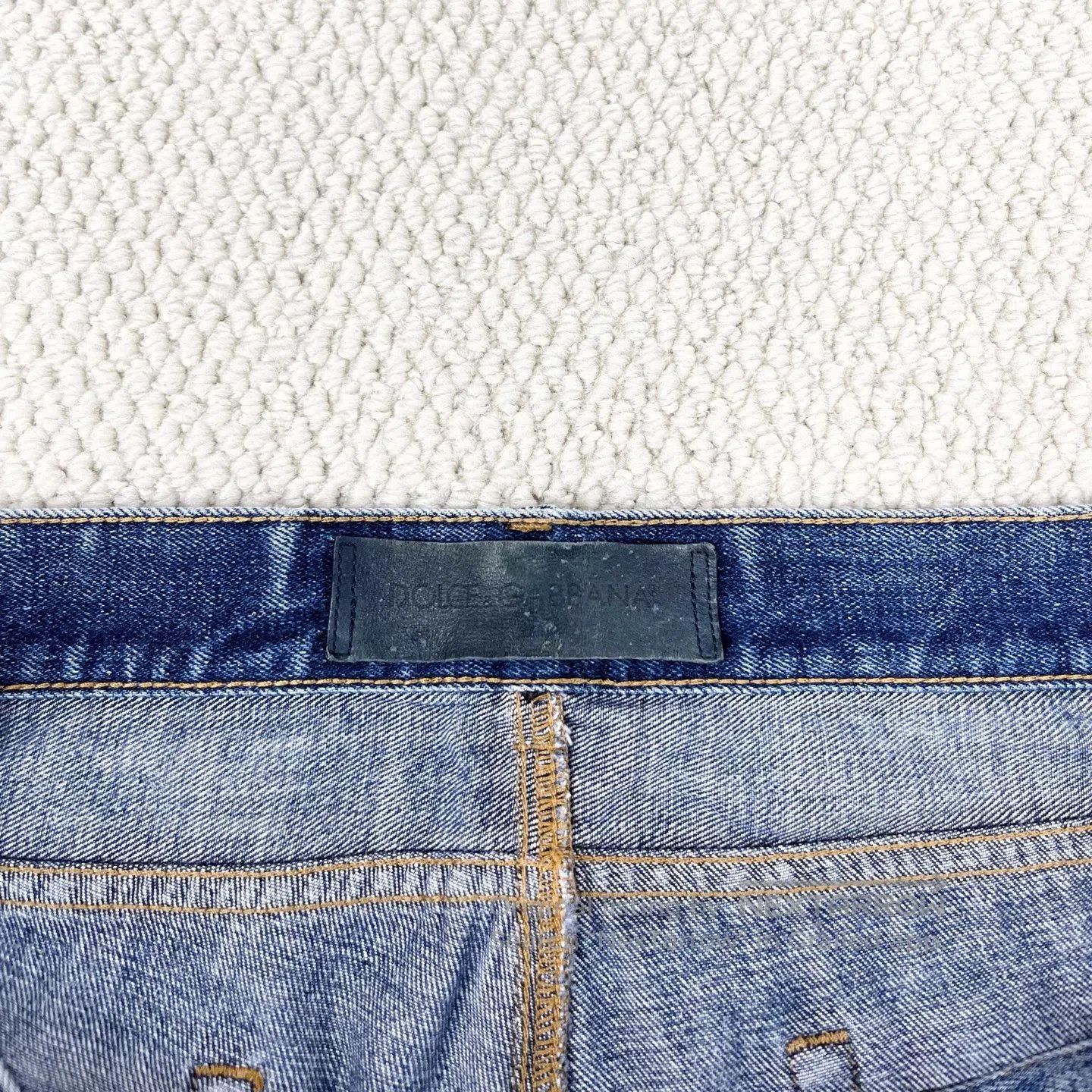 Dolce & Gabbana Dolce Gabbana Naturally washed, worn-in with small damages Size US 32 / EU 48 - 3 Thumbnail