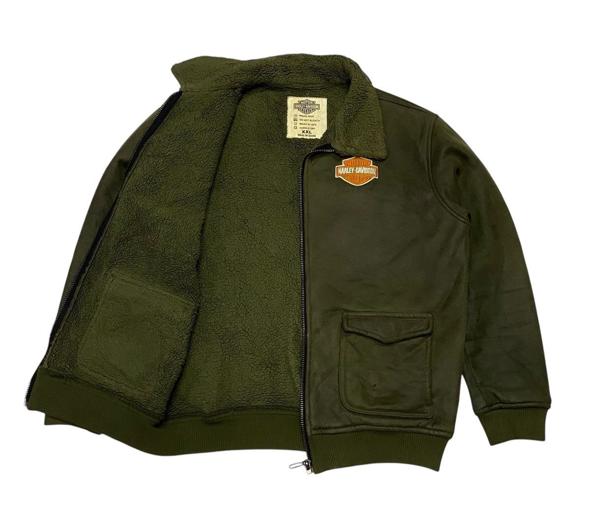 Harley Davidson Harley Davidson Double Pocket Bomber Jacket Size US L / EU 52-54 / 3 - 7 Thumbnail