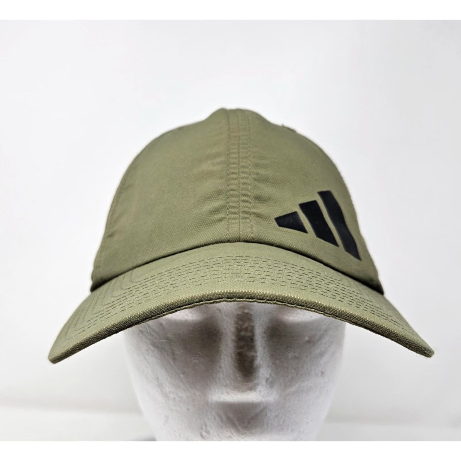 Adidas Adidas Hat Cap Strap Back Olive Green AEROREADY Performance Mens Size ONE SIZE - 2 Thumbnail