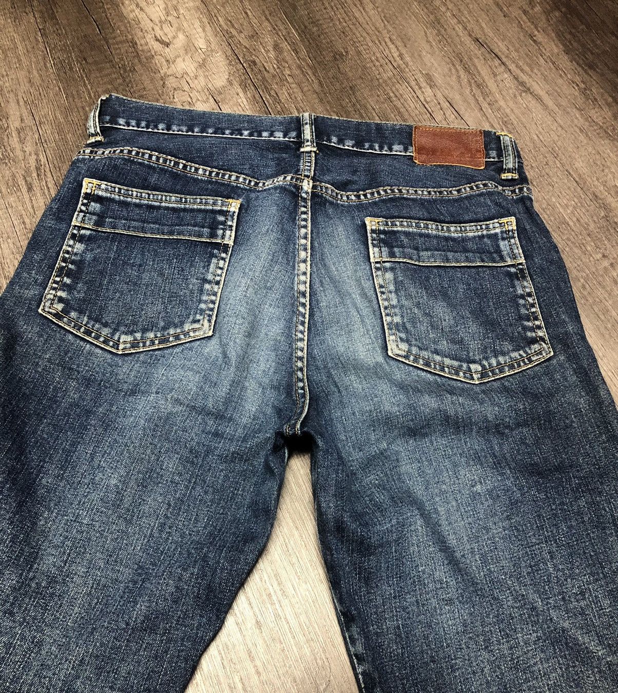 Blue Blue Japan × Eternal × Japanese Brand Eternal Deep Blue Selvedge Denim Jeans Size US 30 / EU 46 - 7 Thumbnail
