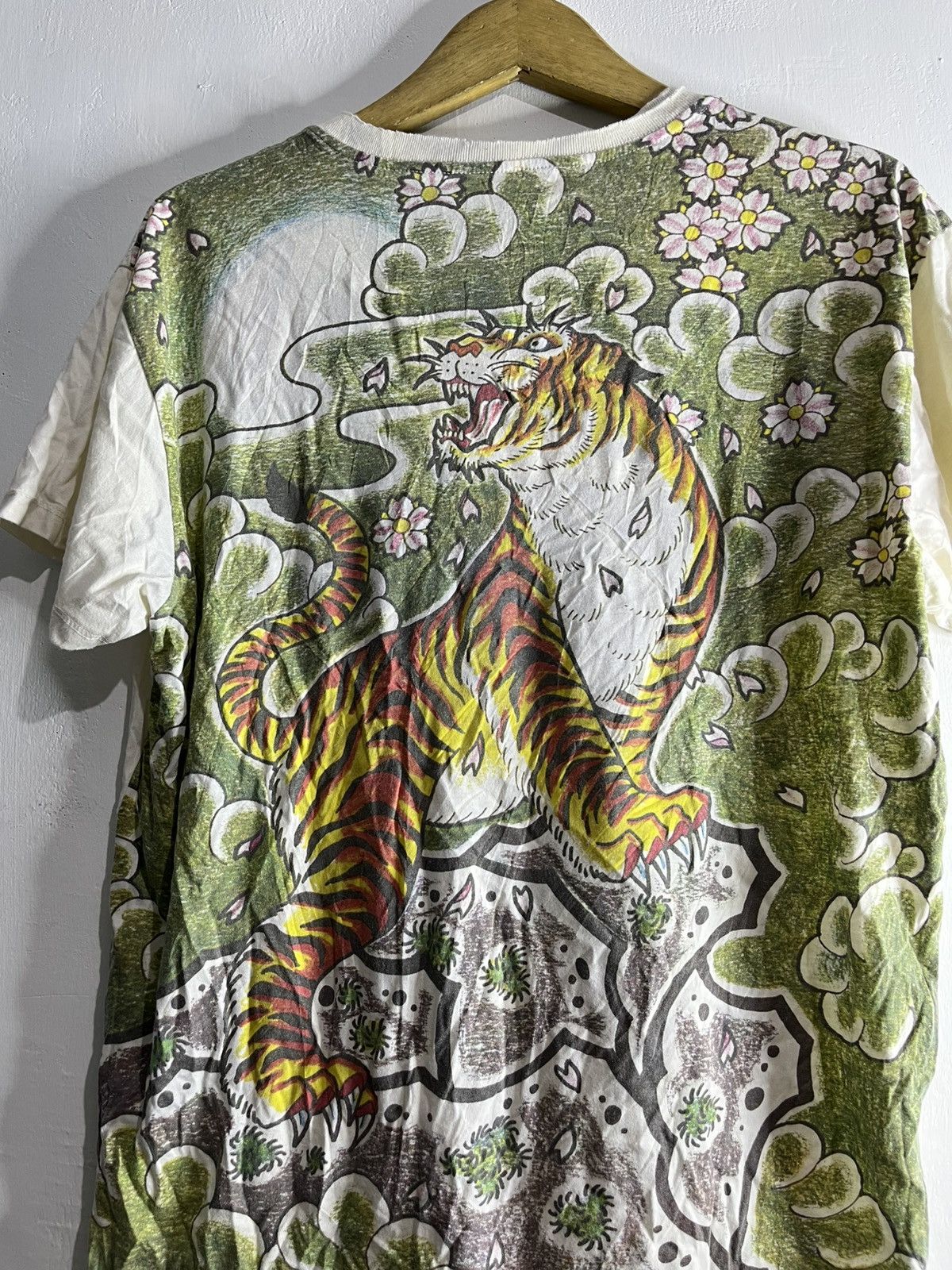 Toyo Enterprises Work Japanese Irezumi Tattoo Oni Hannya Mask tshirt Size US L / EU 52-54 / 3 - 4 Thumbnail