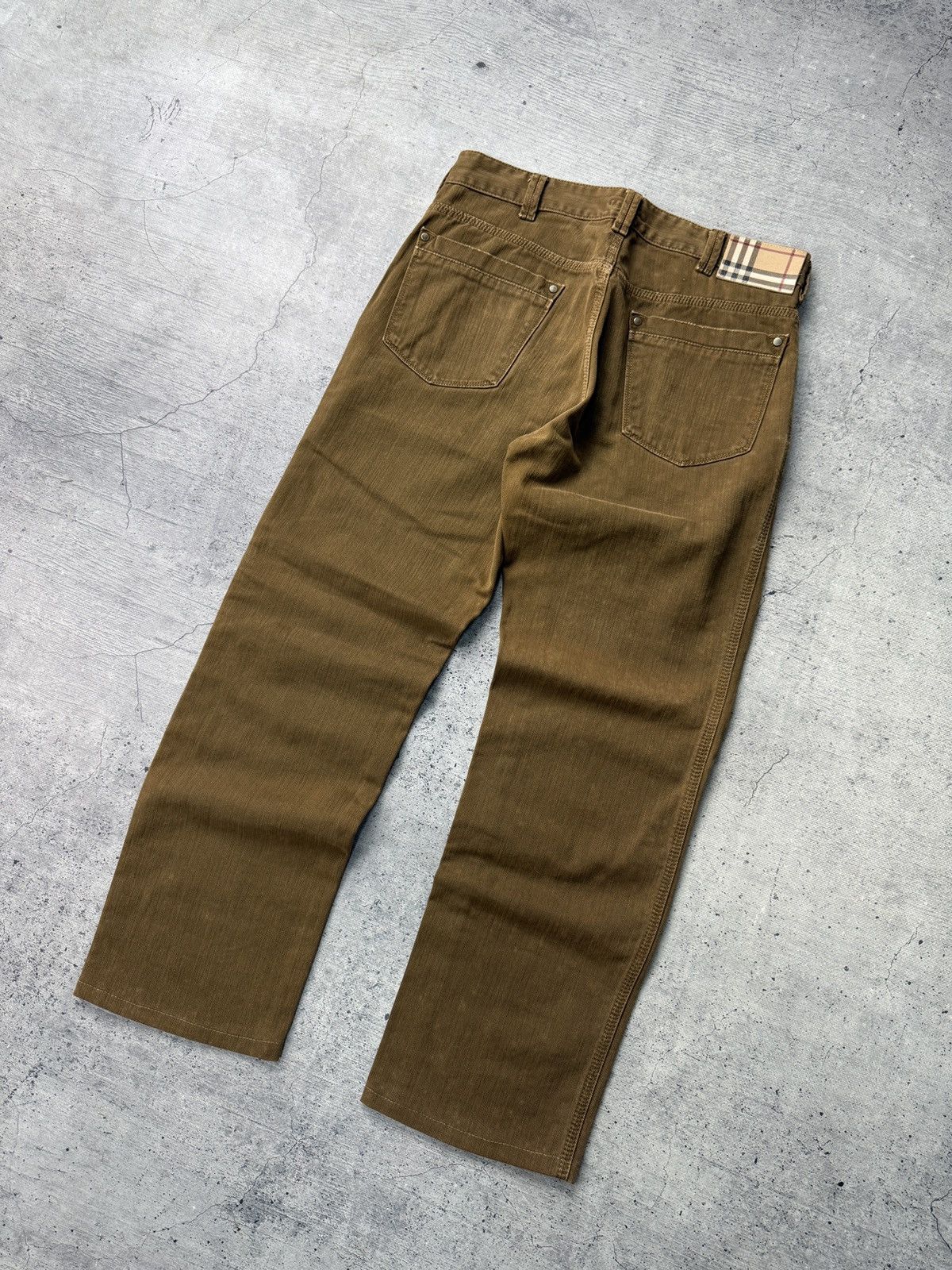 Burberry Vintage Burberry Pants Size US 31 - 2 Thumbnail
