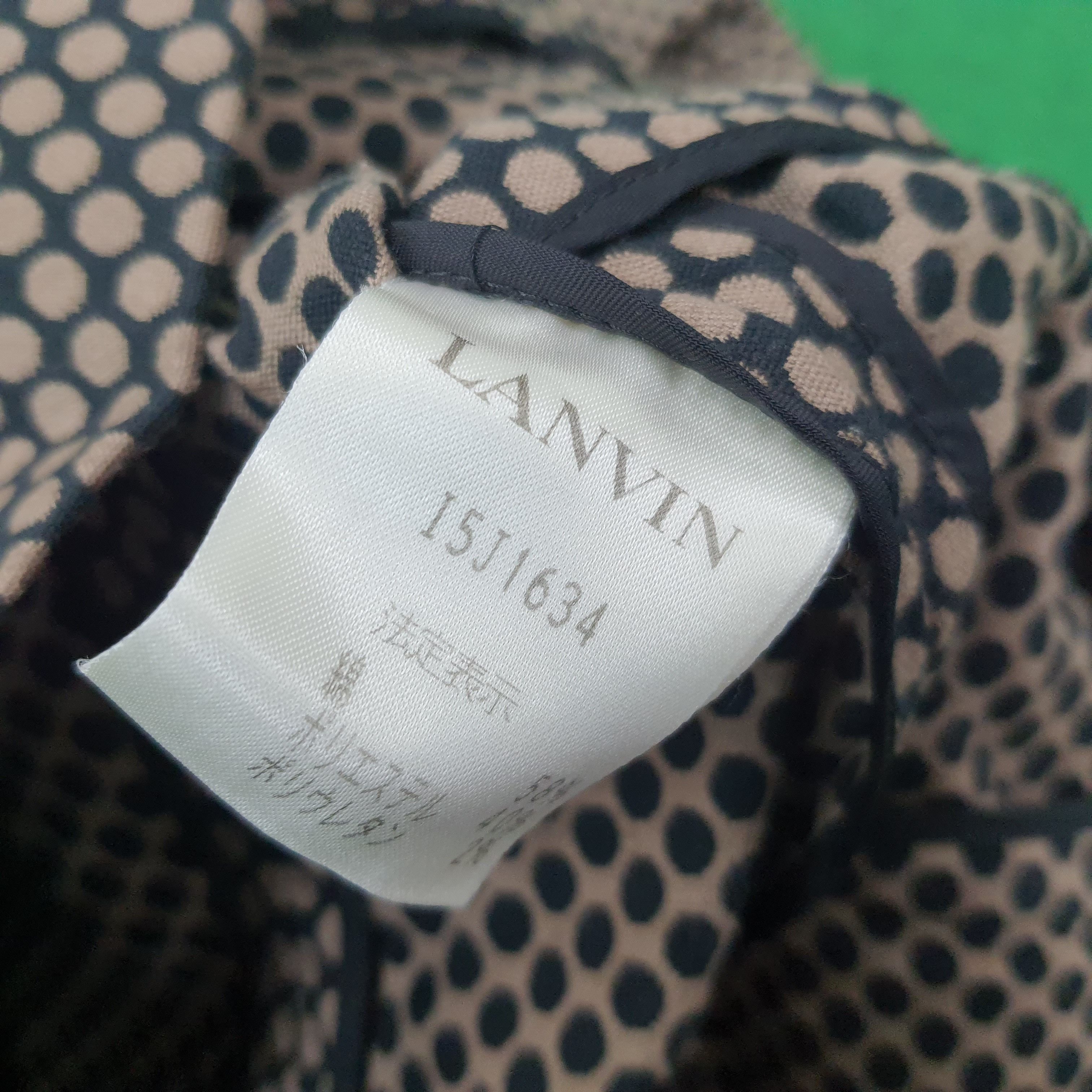 Lanvin Vintage Lanvin Blazer Jacket C255N22 Size XS / US 0-2 / IT 36-38 - 6 Thumbnail