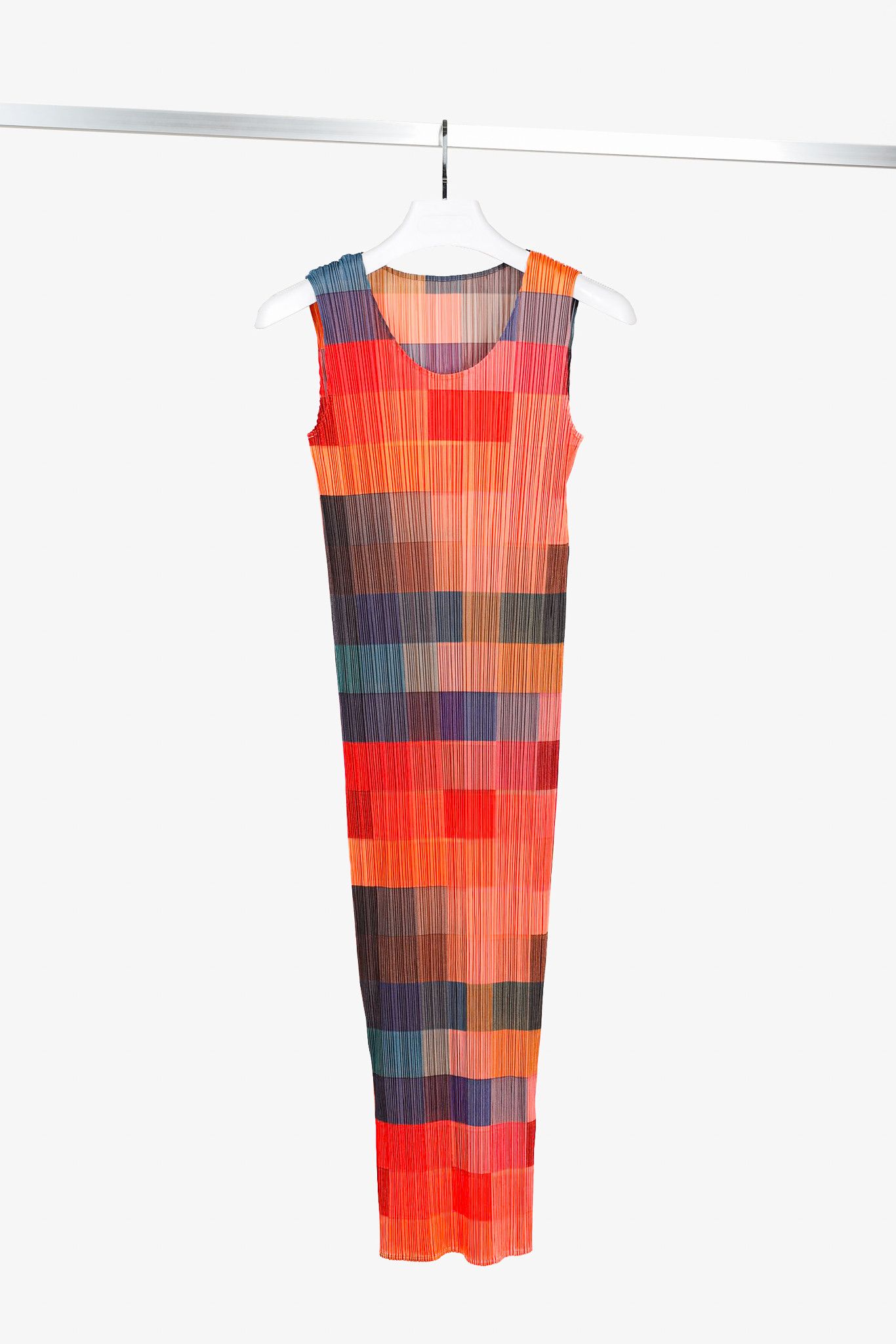 Pleats Please Issey Miyake Pleats Please Issey Miyake Archival Gradient Squares Dress Size M / US 6-8 / IT 42-44 - 1 Thumbnail