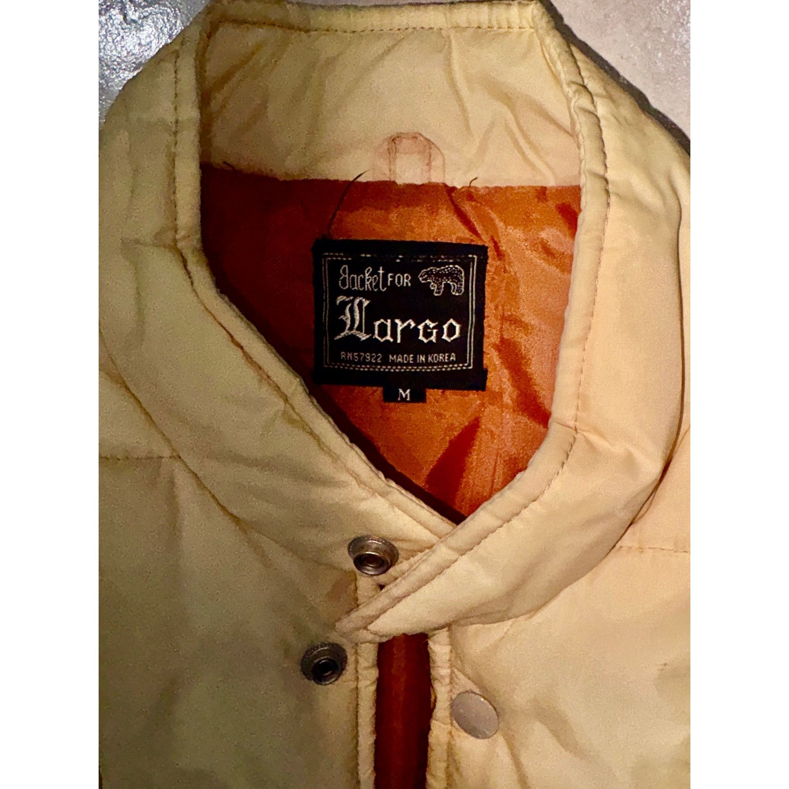 Vintage Vintage puffer jacket vest Korea medium jacket for Largo Size US M / EU 48-50 / 2 - 2 Thumbnail