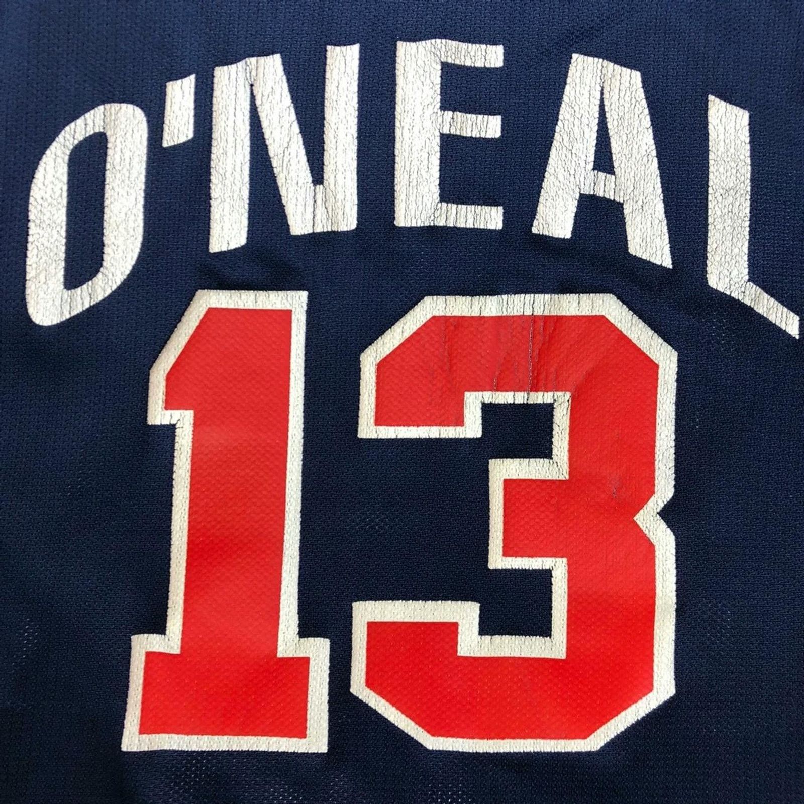 Champion × NBA × Vintage VTG 90s Champion Shaquille O’Neal Team USA Jersey Small NBA Size US S / EU 44-46 / 1 - 2 Thumbnail