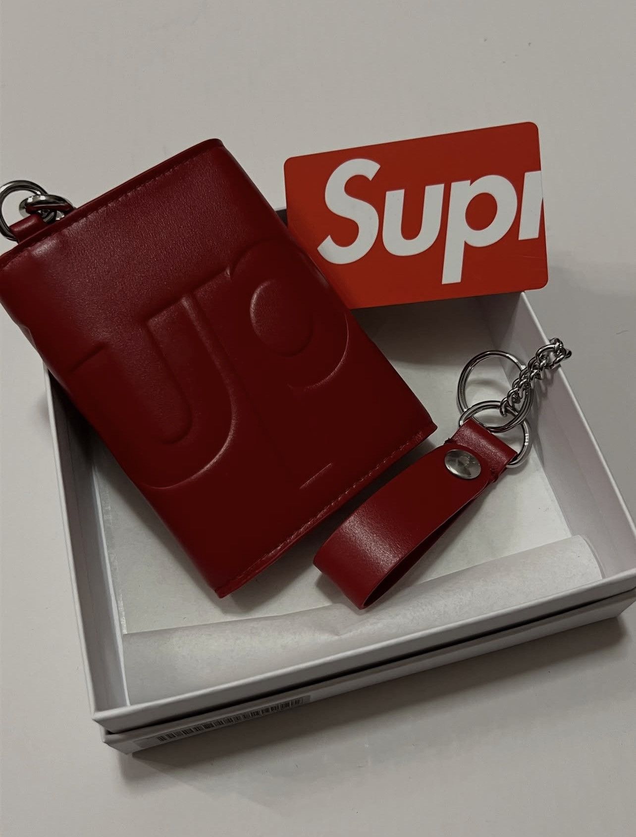 小物 Supreme Leather Chain Wallet \"Black\" 🌙.* 𝐒𝐮𝐩𝐫𝐞𝐦𝐞 𝐋𝐞𝐚𝐭𝐡𝐞𝐫 𝐂𝐡𝐚𝐢𝐧 𝐖𝐚𝐥𝐥𝐞𝐭