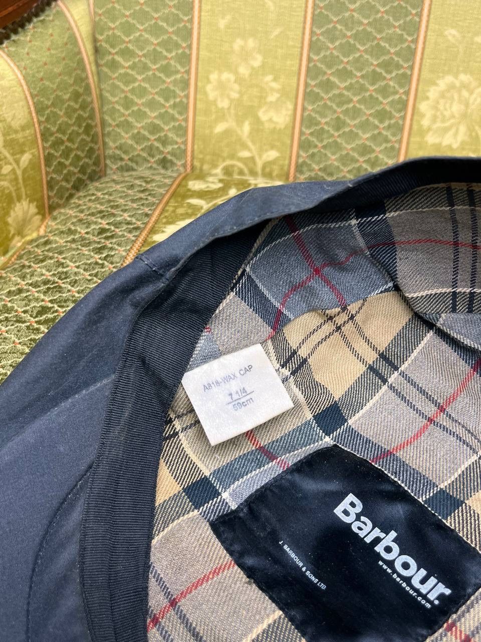 Barbour Vintage Barbour Waxed Flat Cap Os Size ONE SIZE - 5 Thumbnail