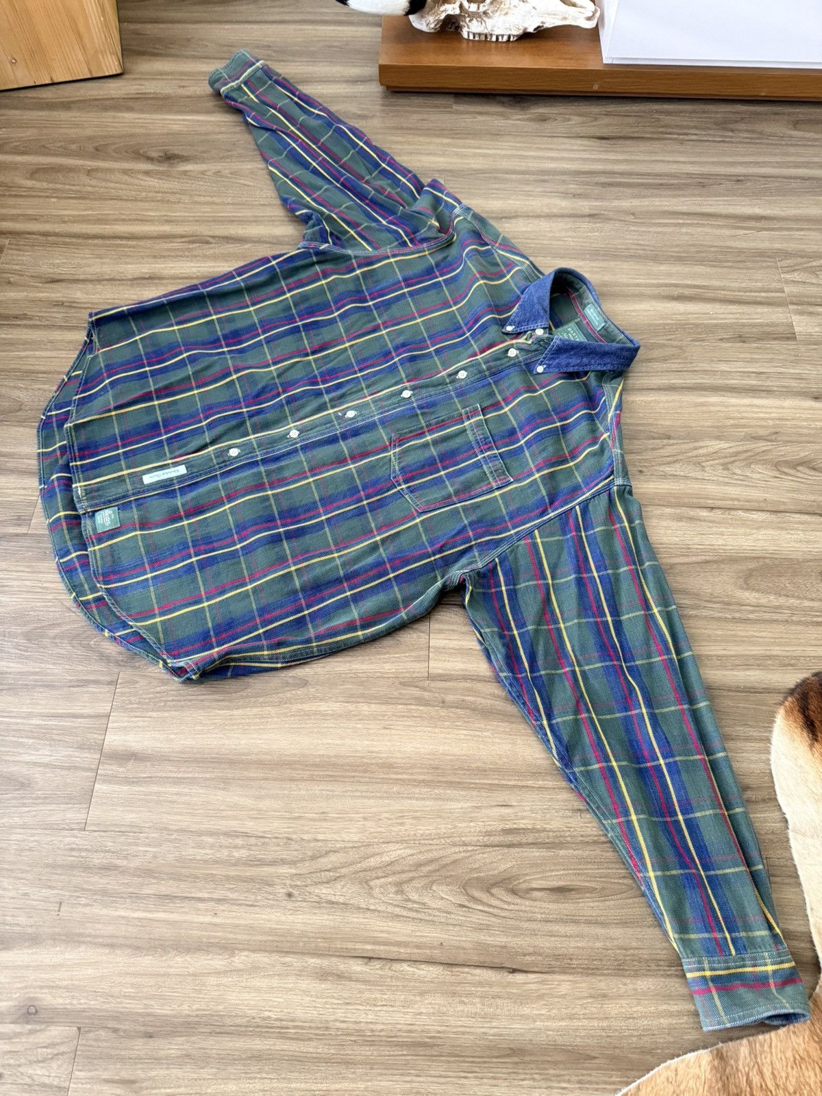 Other Vintage Baxter Brand Natural Clothing Shirt Plaid Size US XL / EU 56 / 4 - 2 Thumbnail