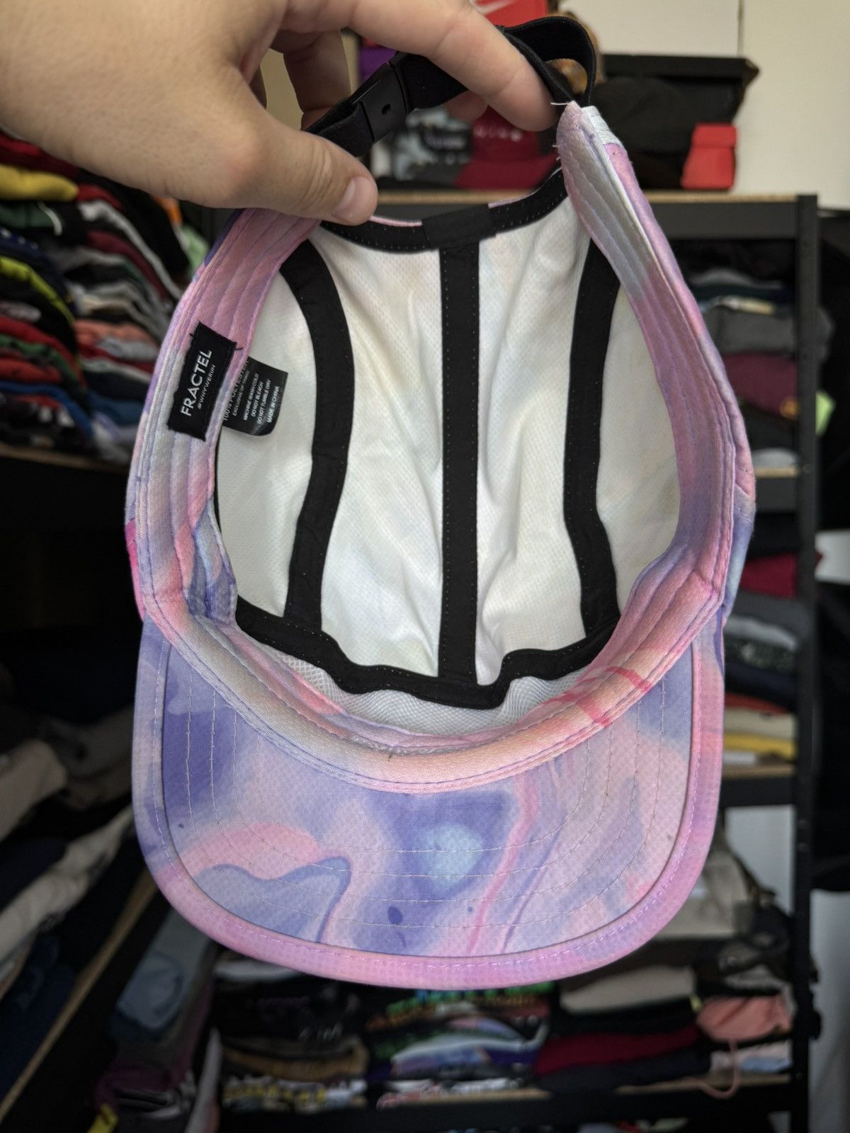 Other Fractel pink 5 panel cap Size ONE SIZE - 6 Thumbnail