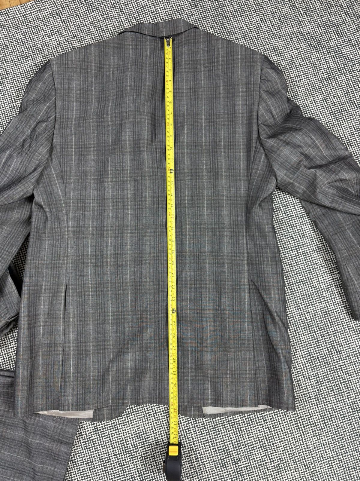 Pal Zileri Pal Zileri lab wool checkered suit set blazer jacket pants Size 44R - 14 Thumbnail