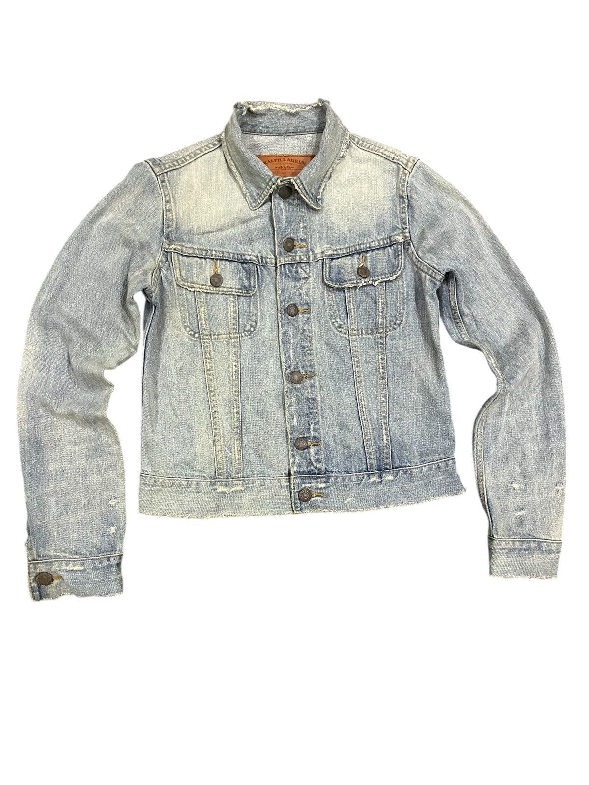 Ralph Lauren vintage RALPH LAUREN DENIM JAKET Size US S / EU 44-46 / 1 - 1 Thumbnail