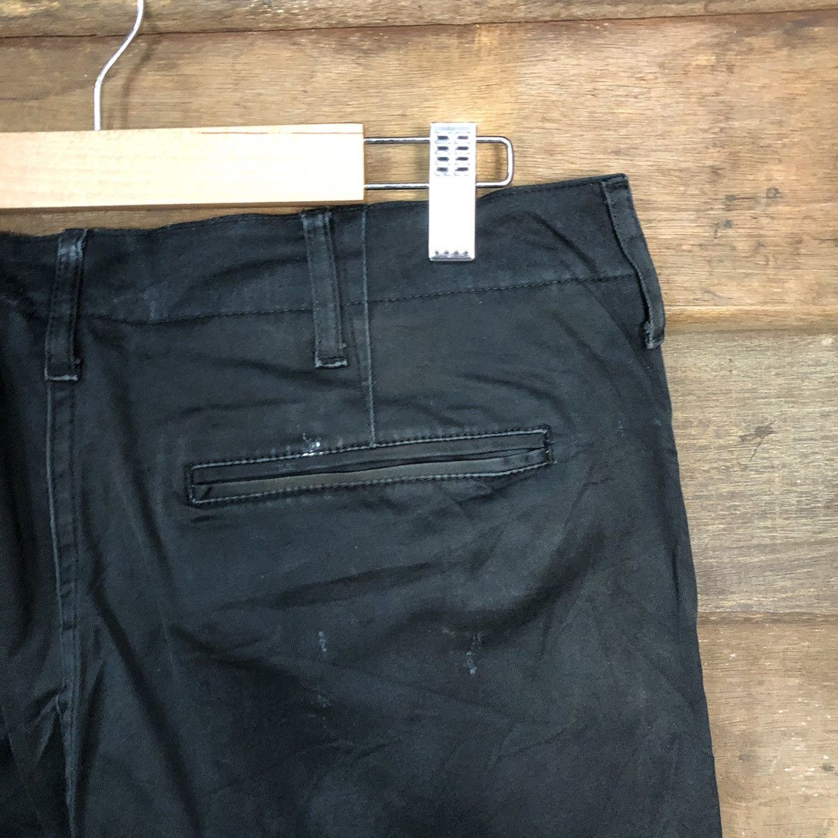 Japanese Brand × Vintage DL Back Number Black Casual Pants #S2796 Size US 29 - 13 Thumbnail