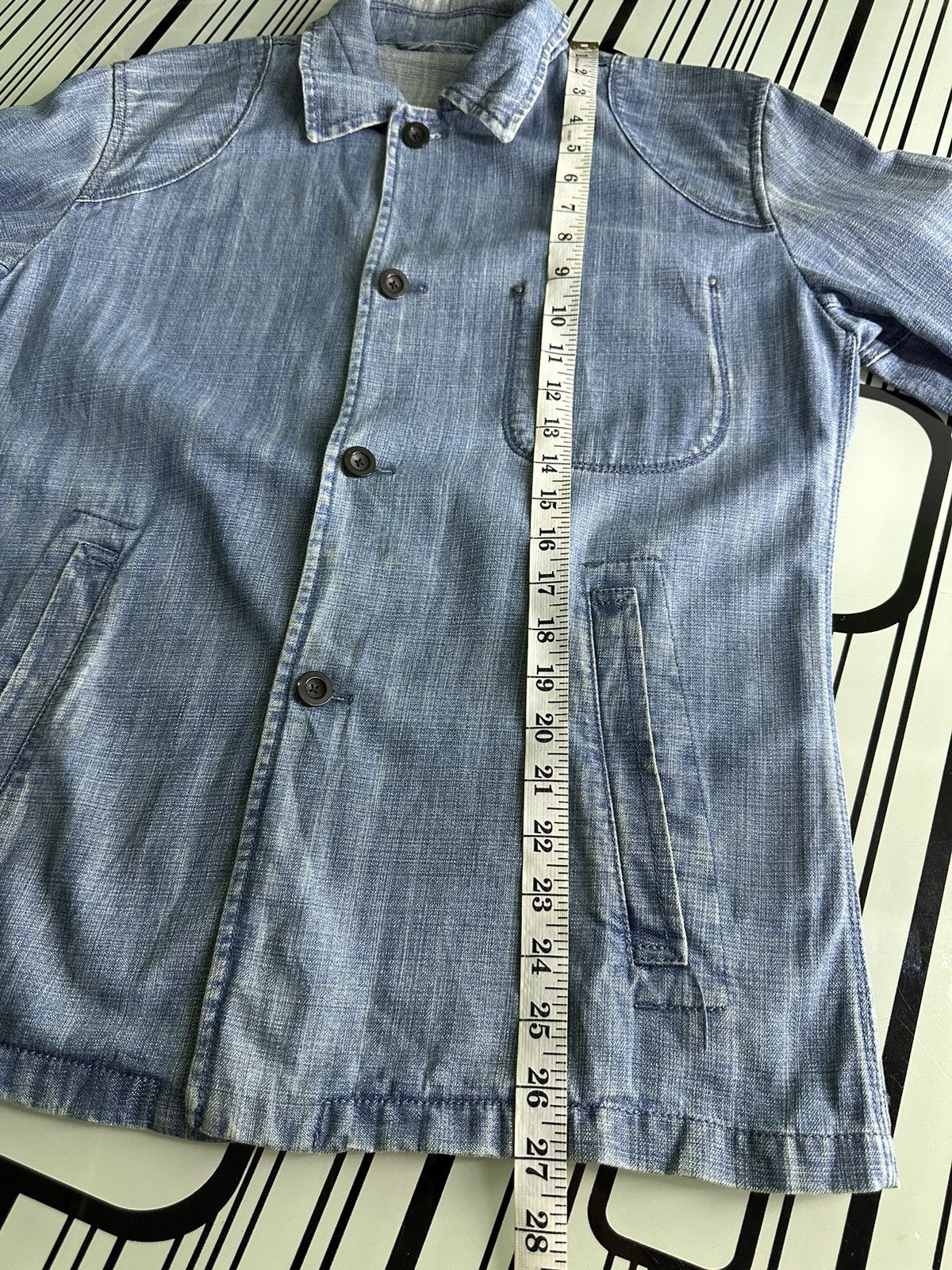 Jil Sander Vintage Jil Sander French Workwear Jacket Size US M / EU 48-50 / 2 - 18 Thumbnail