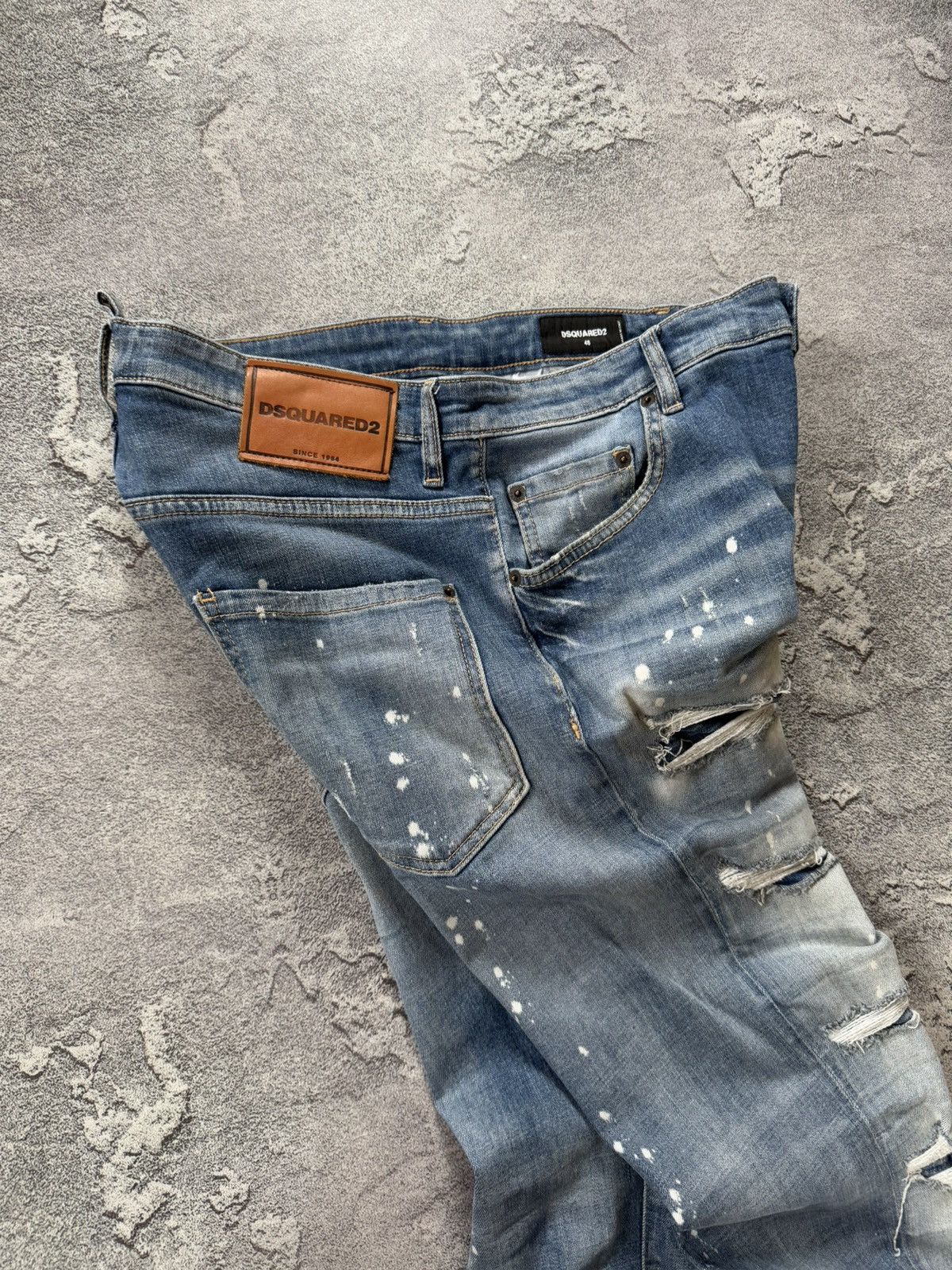 Dsquared2 Dsquared2 48 denim pant trouser Jean chino distressed skater Size US 34 / EU 50 - 18 Thumbnail