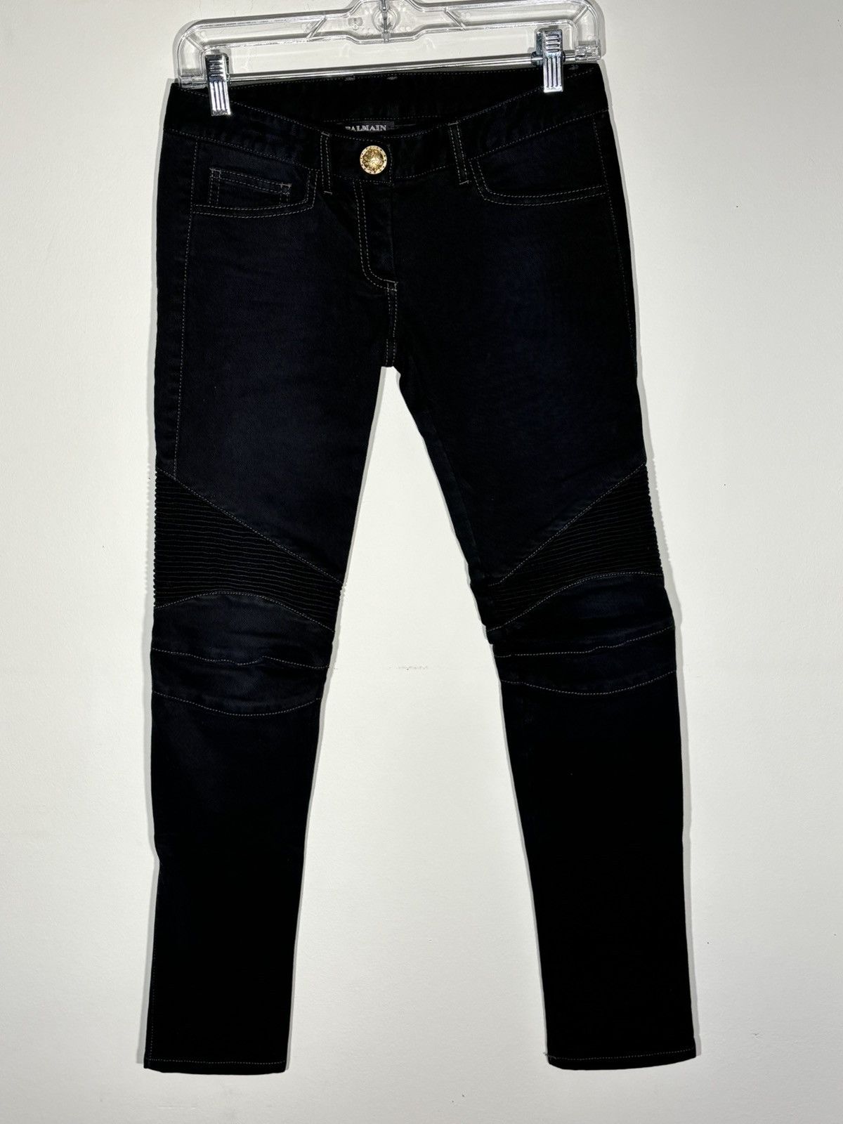 Balmain balmain biker denim Size US 28 / EU 44 - 1 Thumbnail