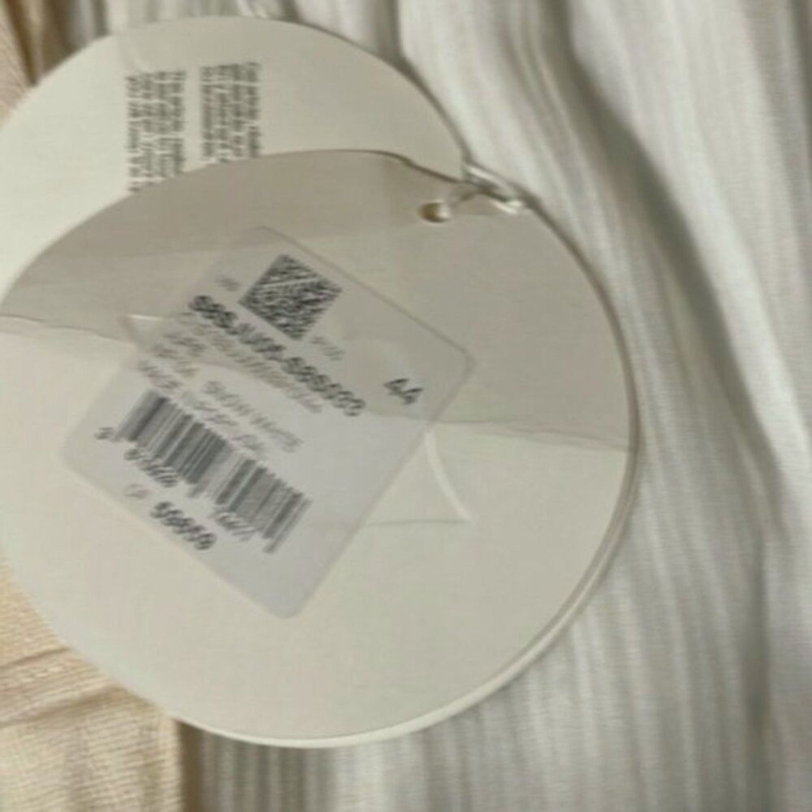 See by Chloe See by Chloe Tiered cotton and silk blend crepon midi white Size 32" / US 10 / IT 46 - 5 Thumbnail