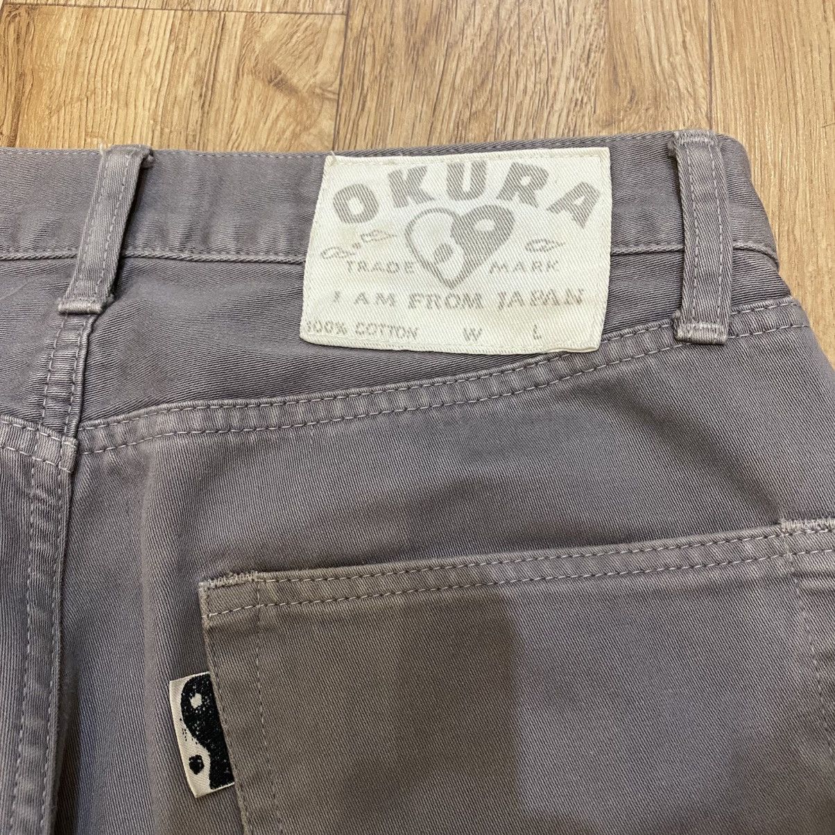 Blue Blue Japan 2000s Okura Iron Market Japan Wide Leg Pants Size US 28 / EU 44 - 10 Thumbnail