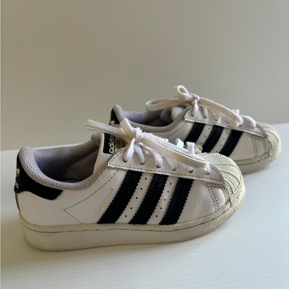Adidas Adidas Superstar Toddler Shoes Size US 10.5 / EU 43-44 - 2 Thumbnail