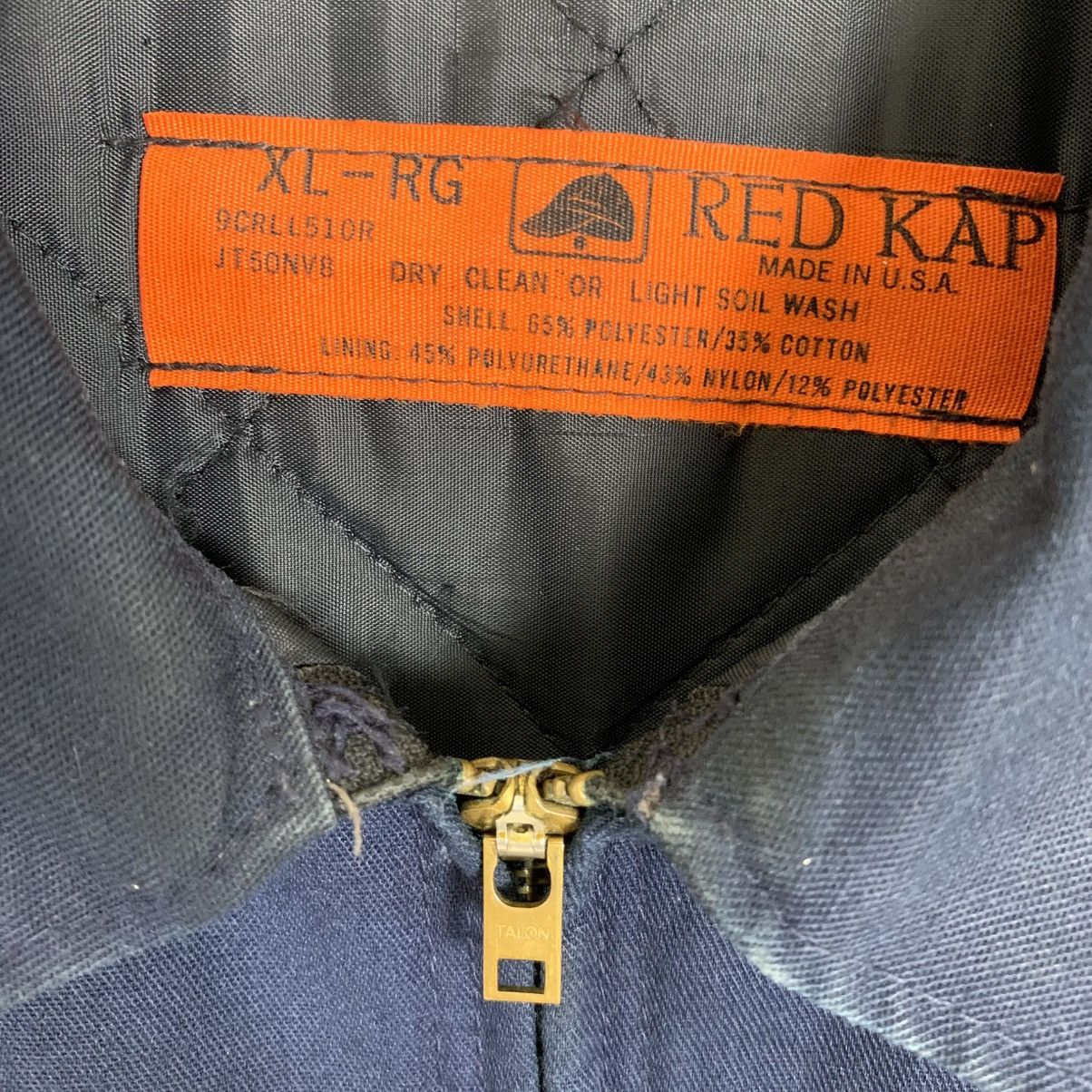 Designer × Vintage Vintage Red Cap Worker Jacket Size XL Size US XL / EU 56 / 4 - 12 Thumbnail