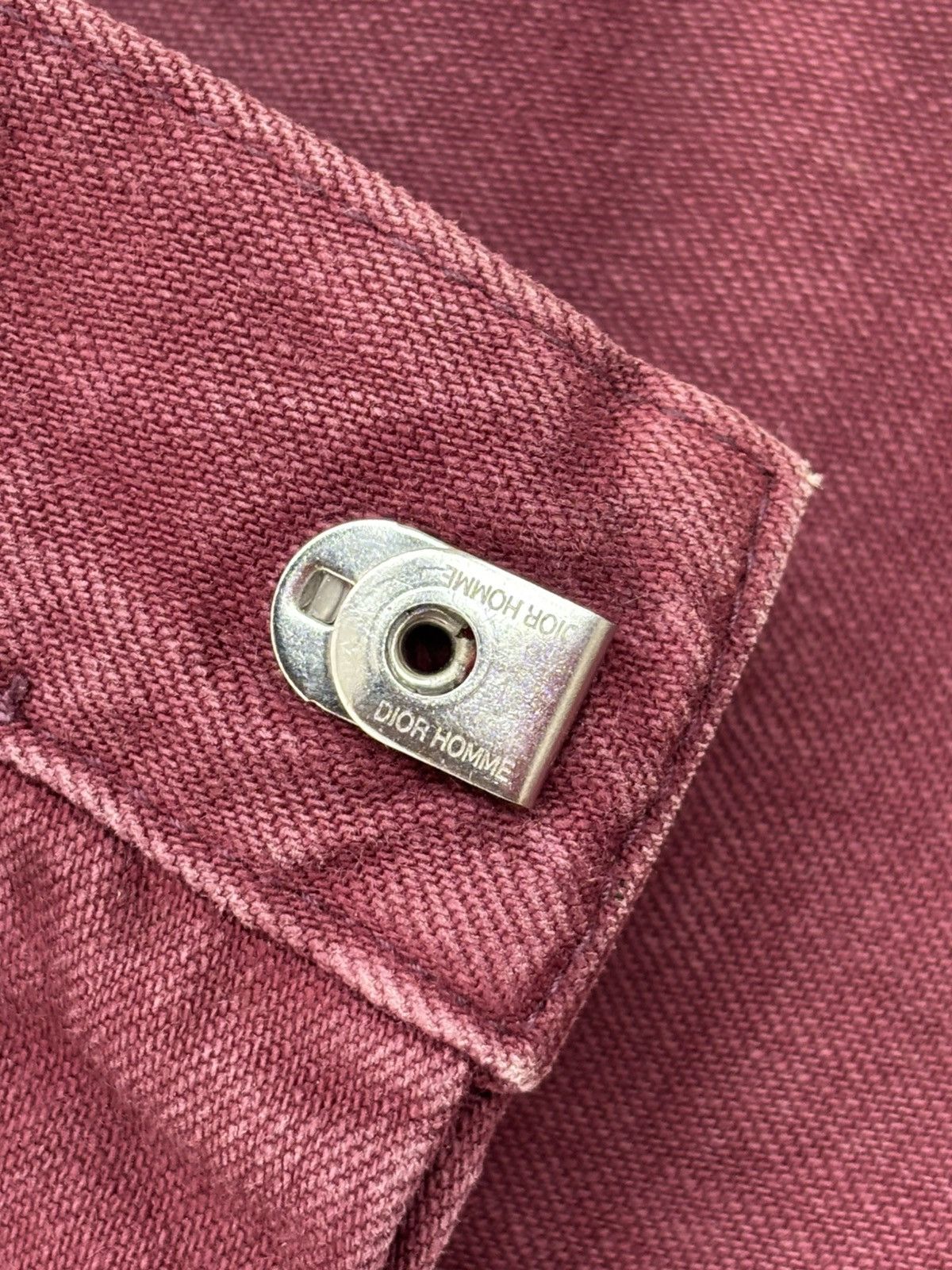 Dior Dior Kris Van Asche Jeans Burgundy 2010 Size US 28 / EU 44 - 7 Thumbnail