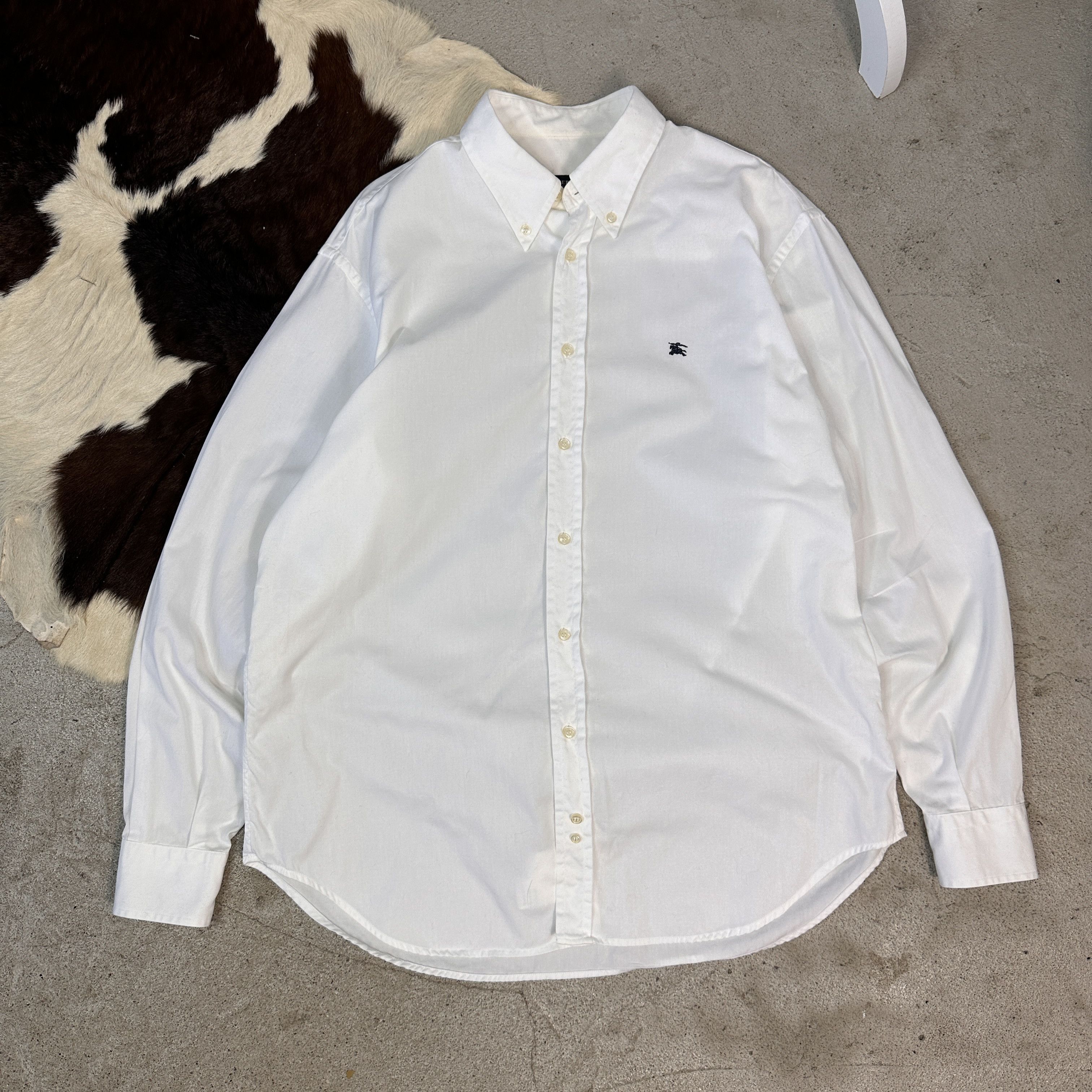 Burberry × Vintage Burberry shirt Size US L / EU 52-54 / 3 - 2 Thumbnail
