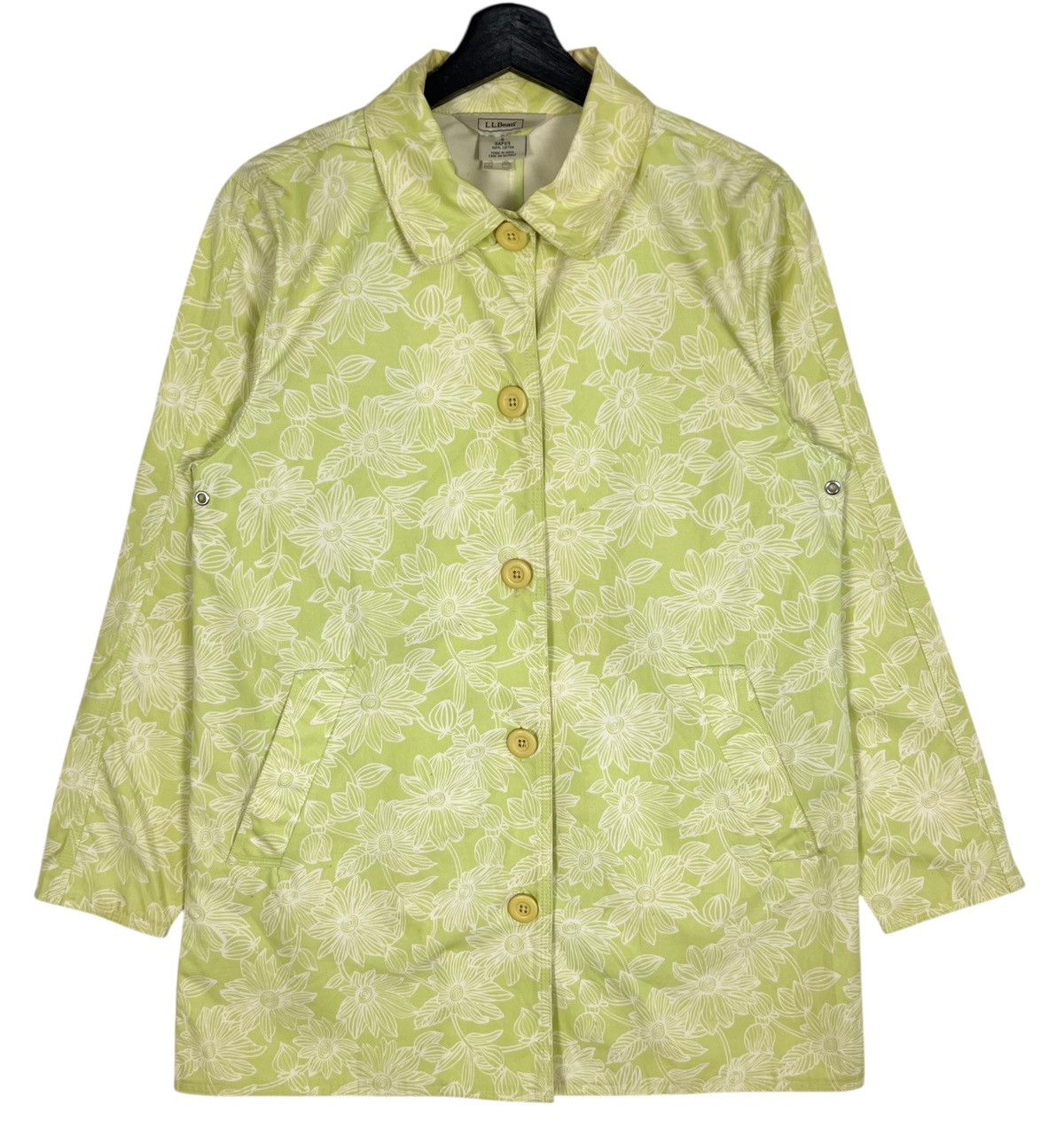 L.L. Bean LL Bean Floral Women Jacket Size S / US 4 / IT 40 - 1 Thumbnail