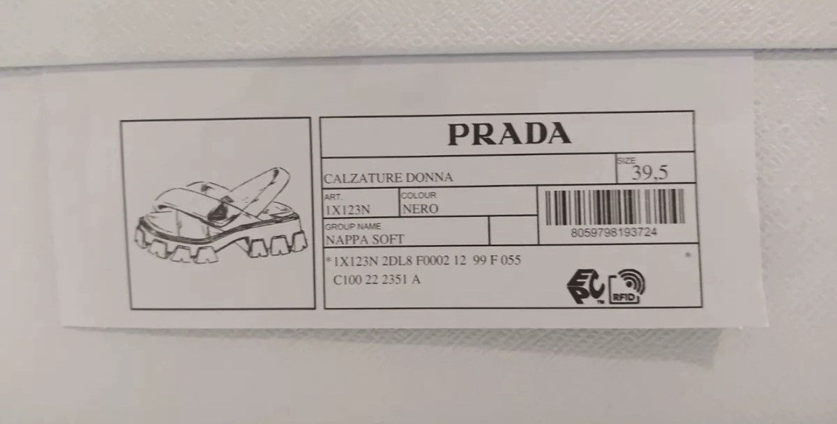 Prada Prada monolith sandals Size US 8.5 / IT 38.5 - 6 Thumbnail
