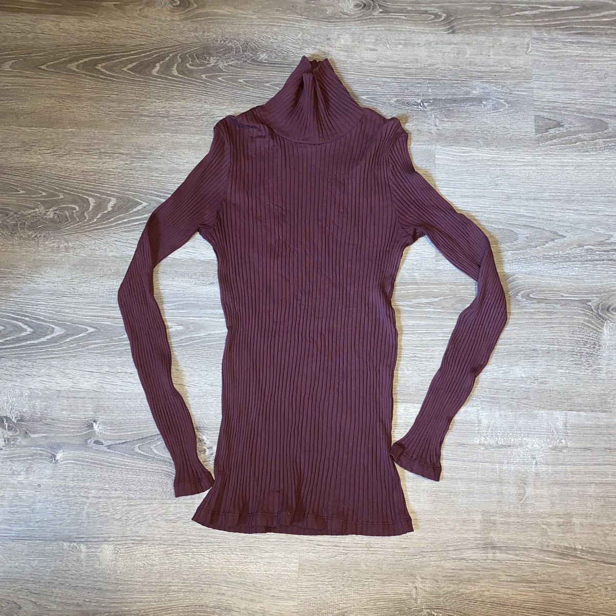 Asos ASOS Muscle Fit Ribbed Roll Neck Size US S / EU 44-46 / 1 - 1 Thumbnail