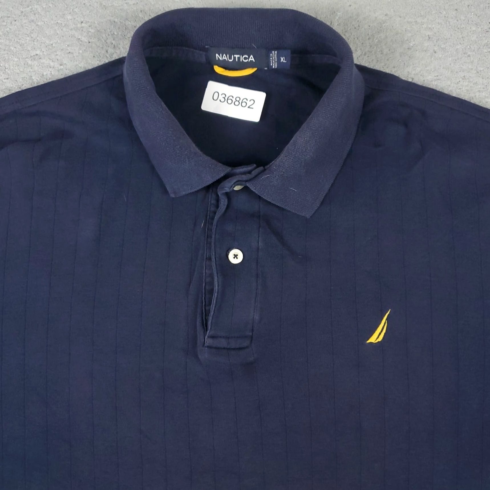 Nautica Nautica Polo Shirt Mens XL Blue Solid Short Sleeve Button Collar Classic Preppy Sports Logo Casual Shirt Mens XL Blue Size US XL / EU 56 / 4 - 2 Thumbnail