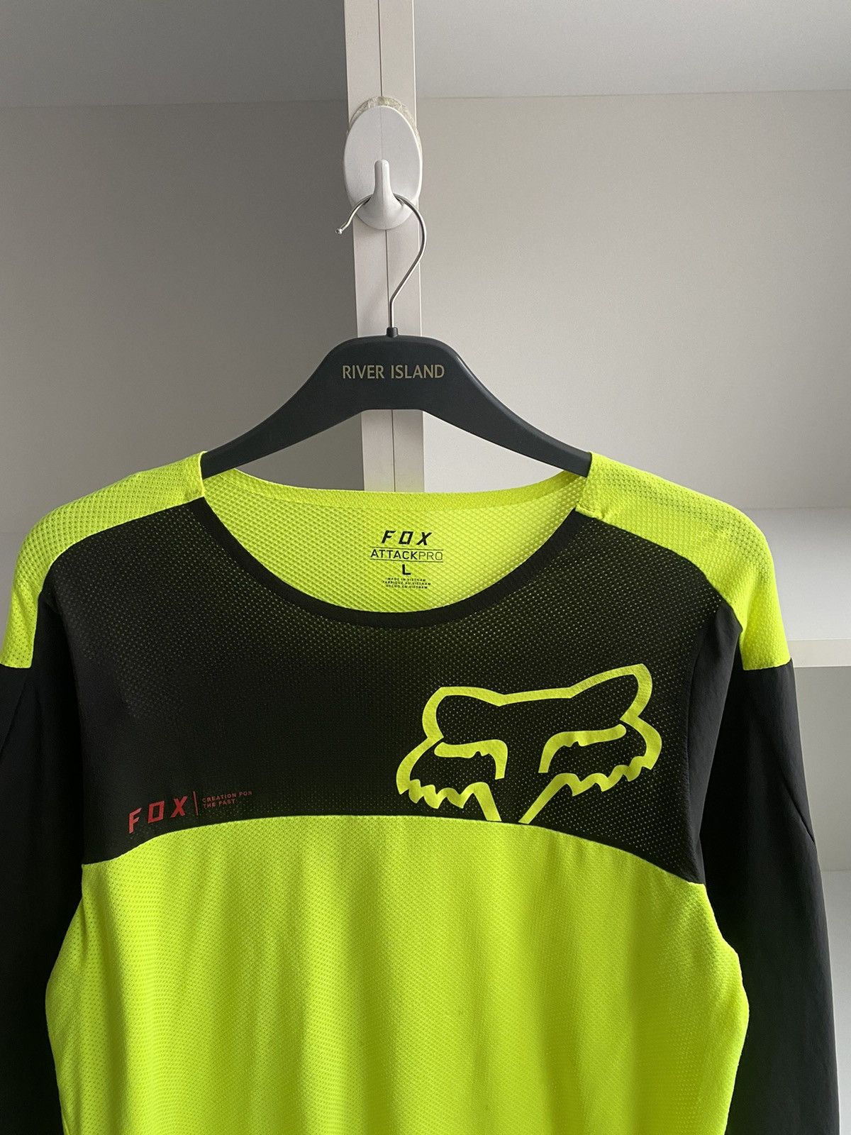 Fox Racing × Vintage Vintage Fox Attack Pro Long Sleeve Tee Size US L / EU 52-54 / 3 - 5 Thumbnail