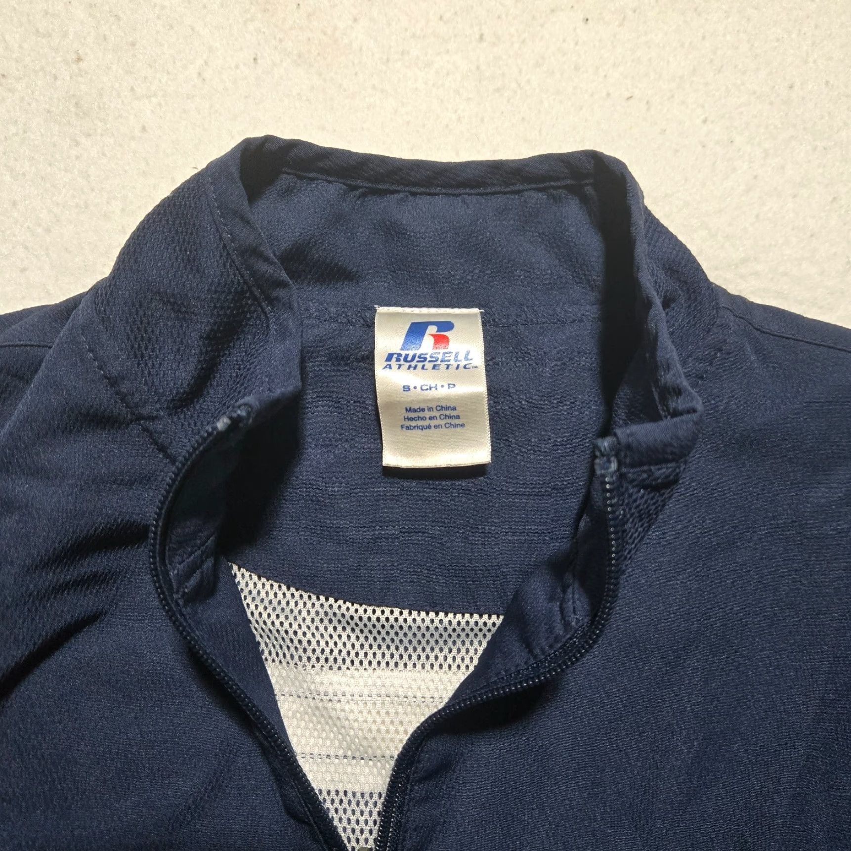 Vintage Russell Jacket Coat Full Zip Adult Mens Size S Blue Rain Coat Short Small? Size US S / EU 44-46 / 1 - 3 Thumbnail