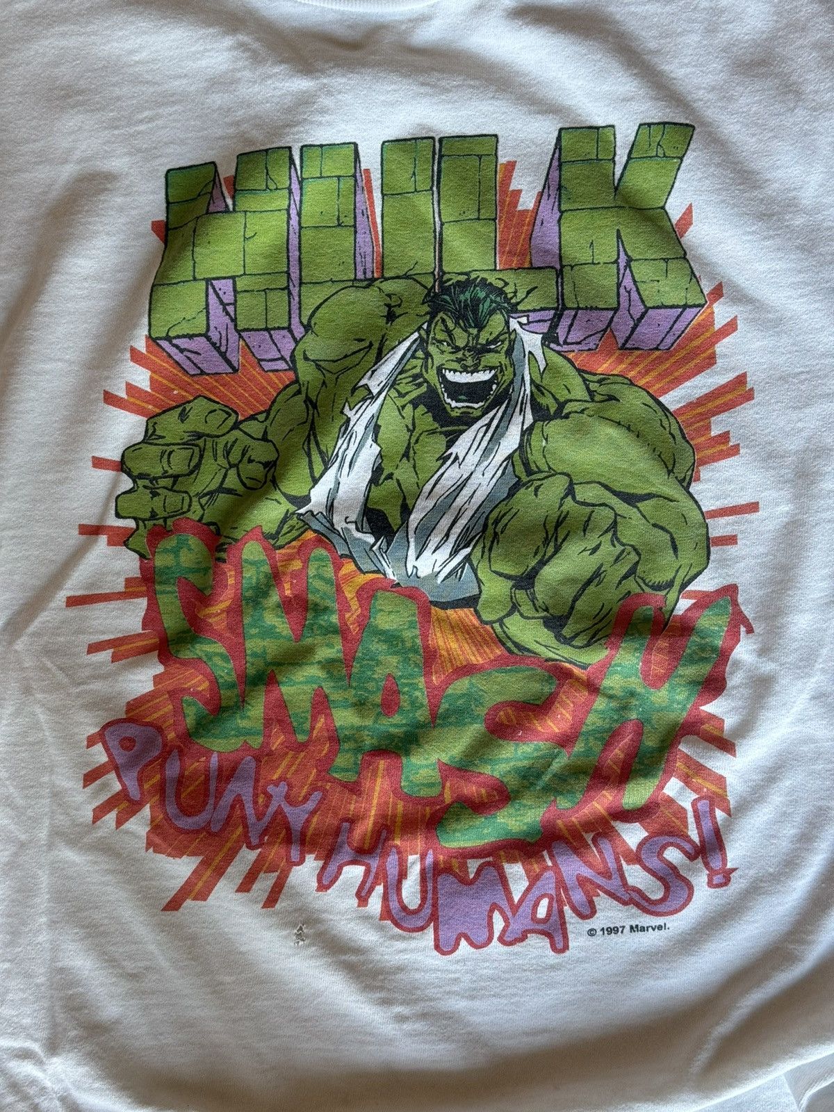 Vintage Vintage 1997 Incredible Hulk, All Sport tag XL 24/30 Size US XL / EU 56 / 4 - 4 Thumbnail
