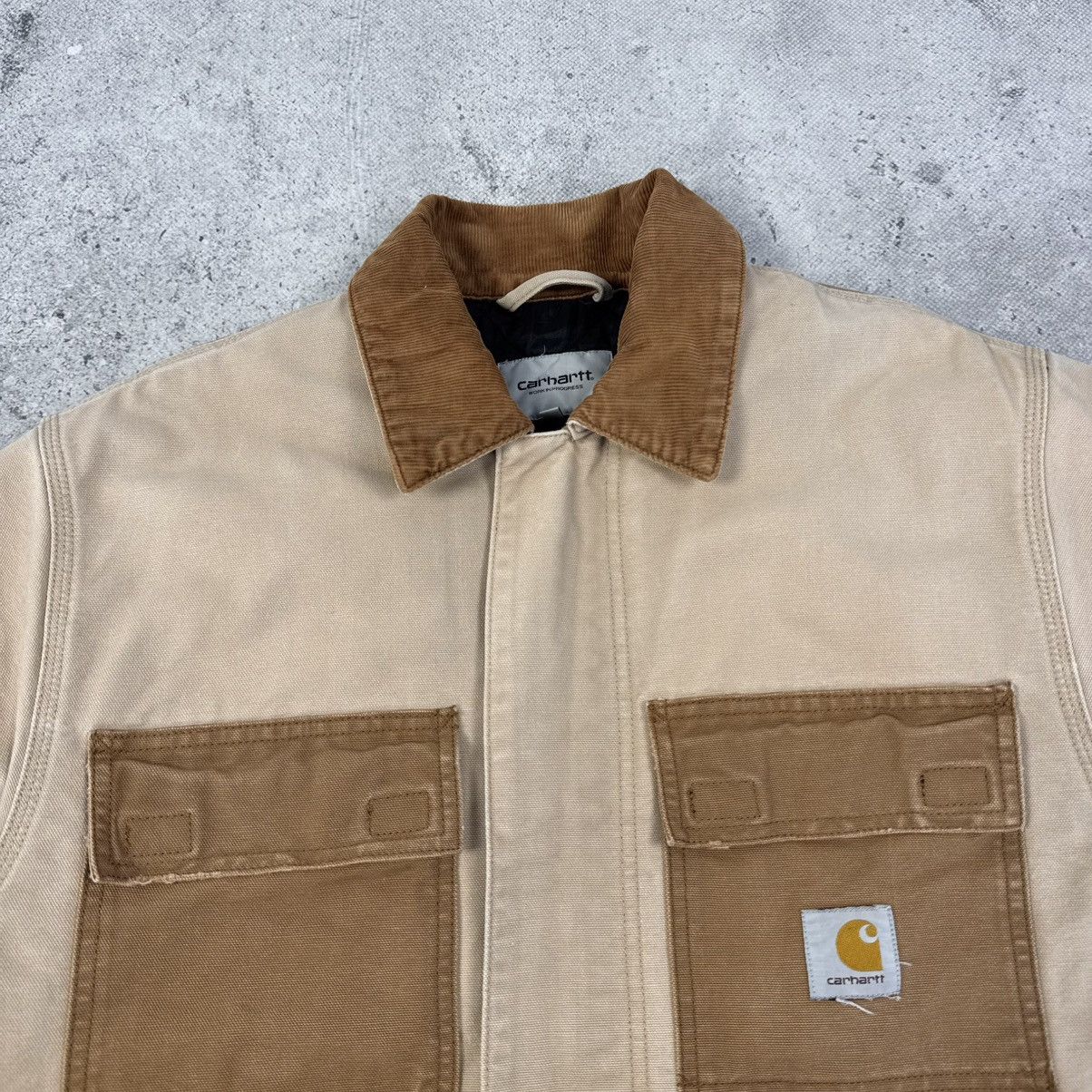 Carhartt × Vintage Carhartt WIP OG Arctic Coat Distressed Detroit Jacket Size US M / EU 48-50 / 2 - 6 Thumbnail