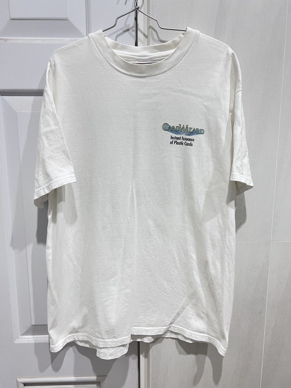 Microsoft Vintage 90s CARDWIZARD SOFTWARE Promo Tee Computer Size US L / EU 52-54 / 3 - 3 Thumbnail