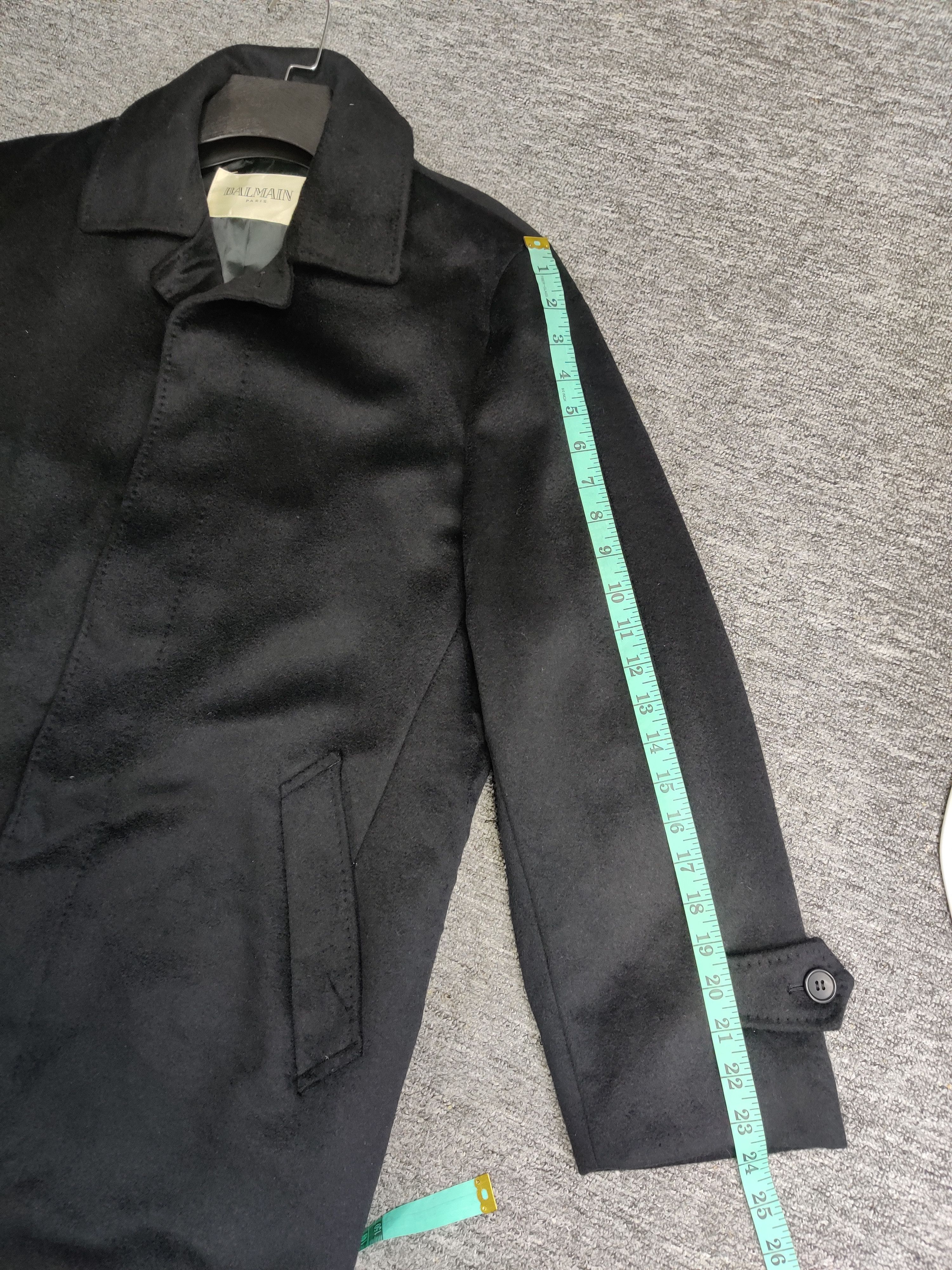 Balmain Balmain Paris Wool Single Breasted Button Coat Size US S / EU 44-46 / 1 - 16 Thumbnail
