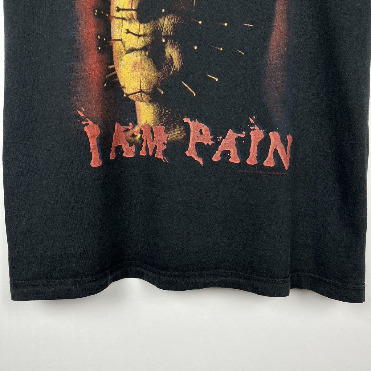Expert Horror Vintage Hellraiser “I am Pain” Horror movie T Shirt 2002 Size US L / EU 52-54 / 3 - 7 Thumbnail