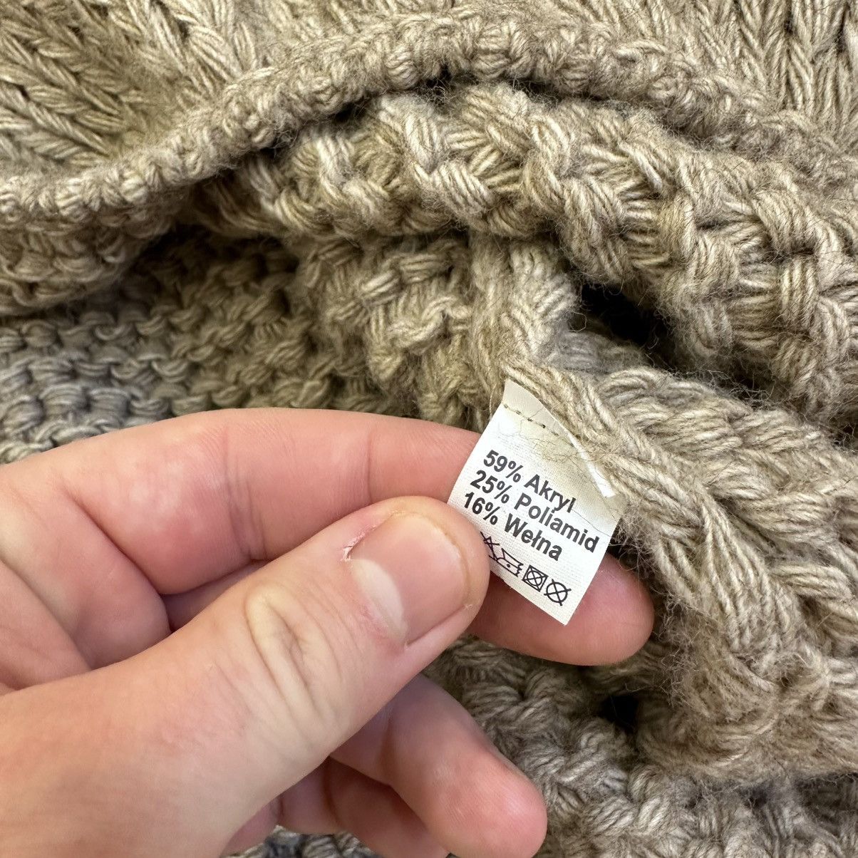 Japanese Brand × Vintage Vintage Japanese Style Knit Wool Sweater Y2K Grunge Size ONE SIZE - 8 Thumbnail