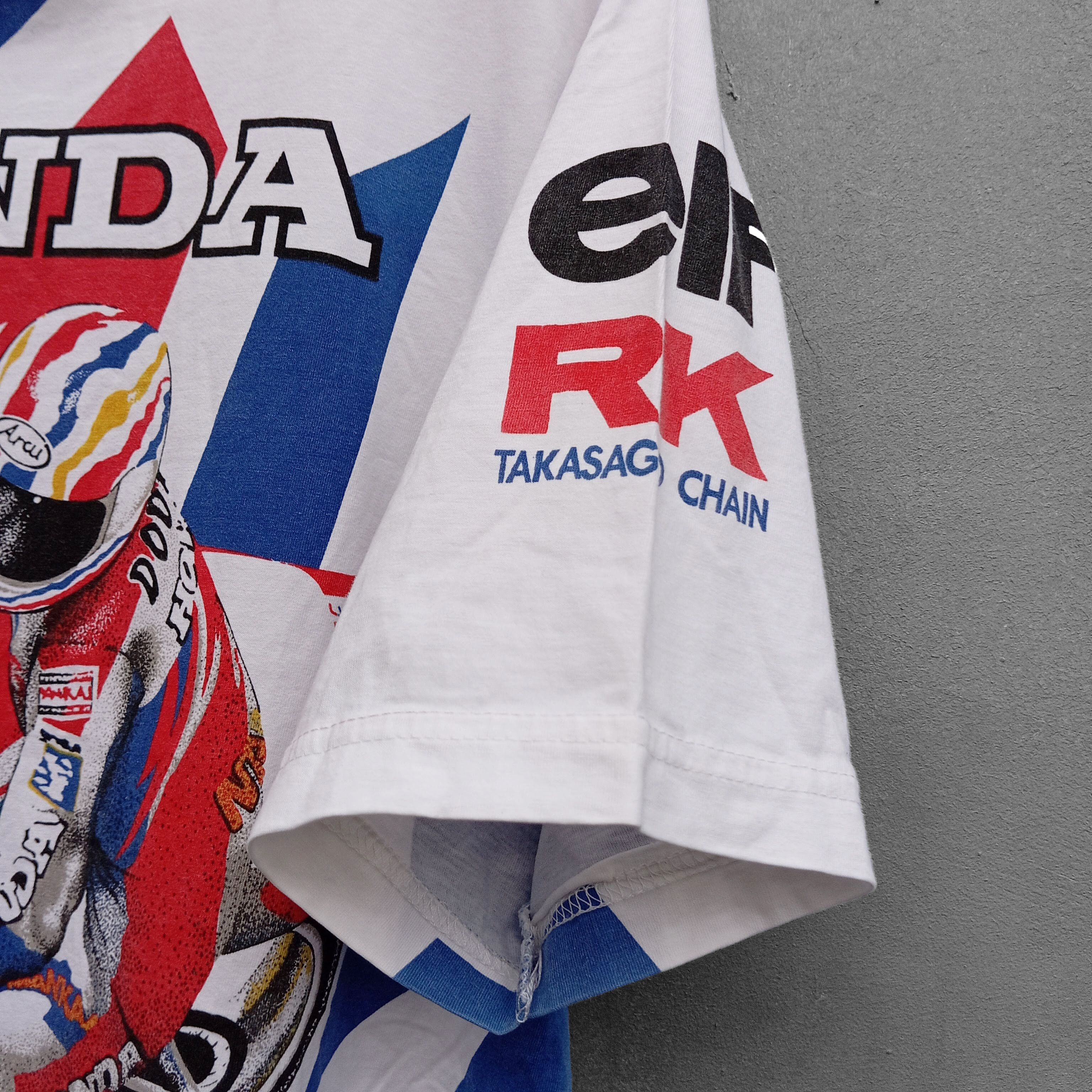 Honda vintage rare HONDA hrc moto pro speed all over print t shirt Size US L / EU 52-54 / 3 - 4 Thumbnail