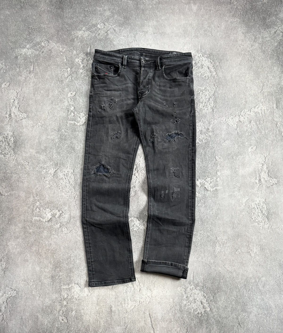 Diesel Diesel 34/32 Larkee Distressed denim pants jeans trousers Size US 34 / EU 50 - 1 Thumbnail