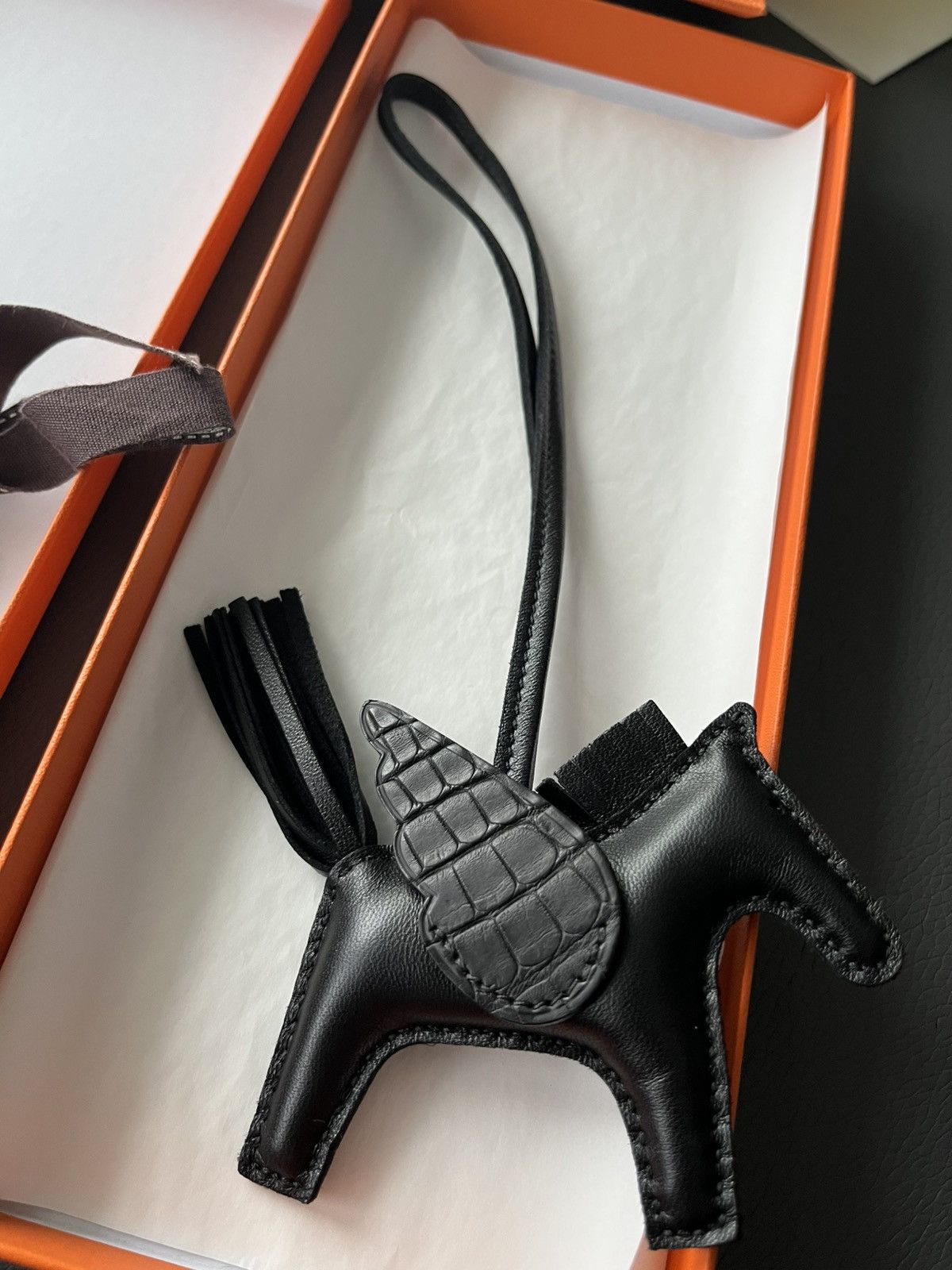 Hermes Extremely Rare Hermes Matt Croc Rodeo Pegasus PM Full Set Size ONE SIZE - 10 Thumbnail