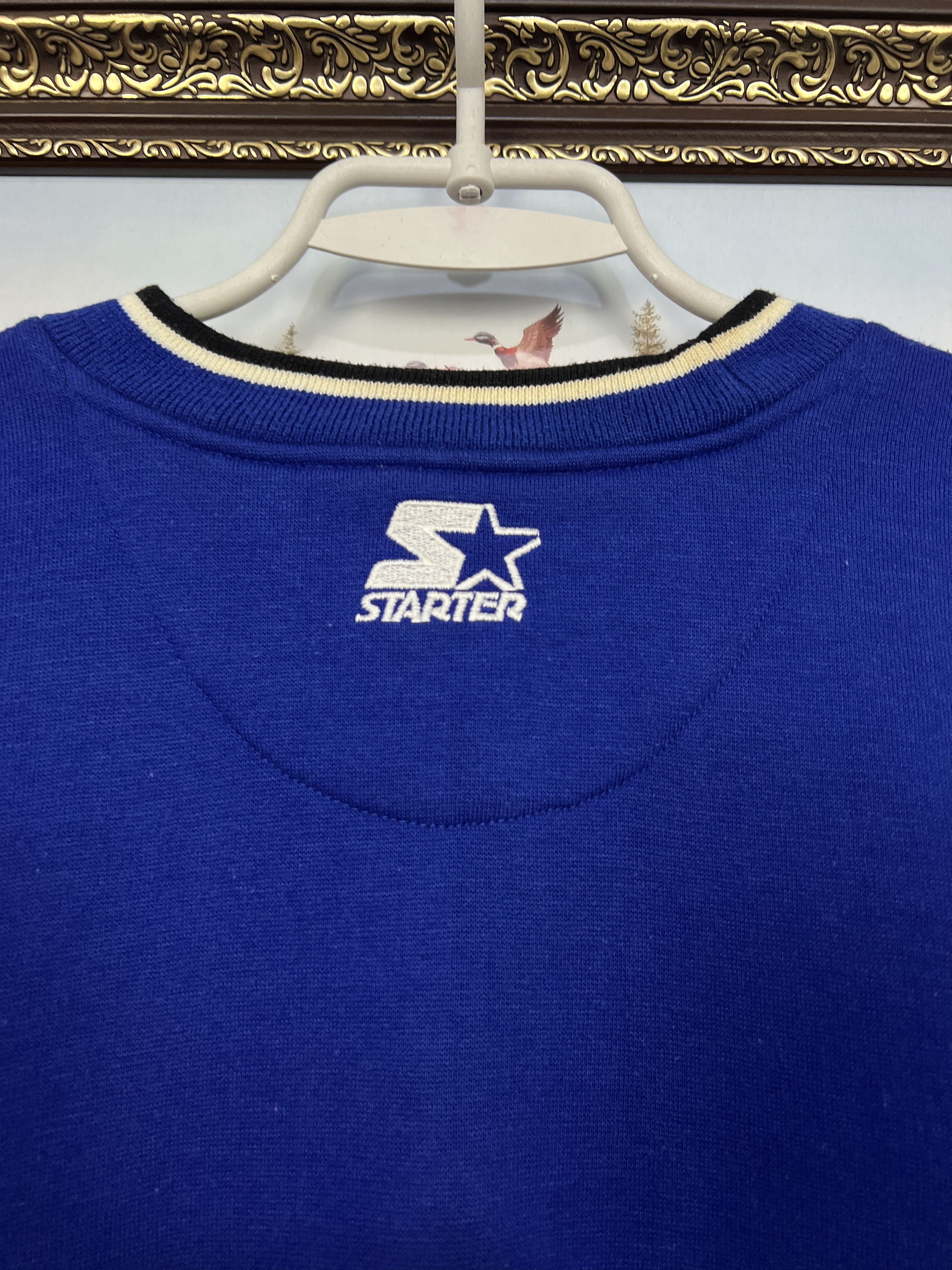 Starter Vintage 90's Starter Orlando Magic NBA Blue Sweatshirt Size US M / EU 48-50 / 2 - 12 Thumbnail