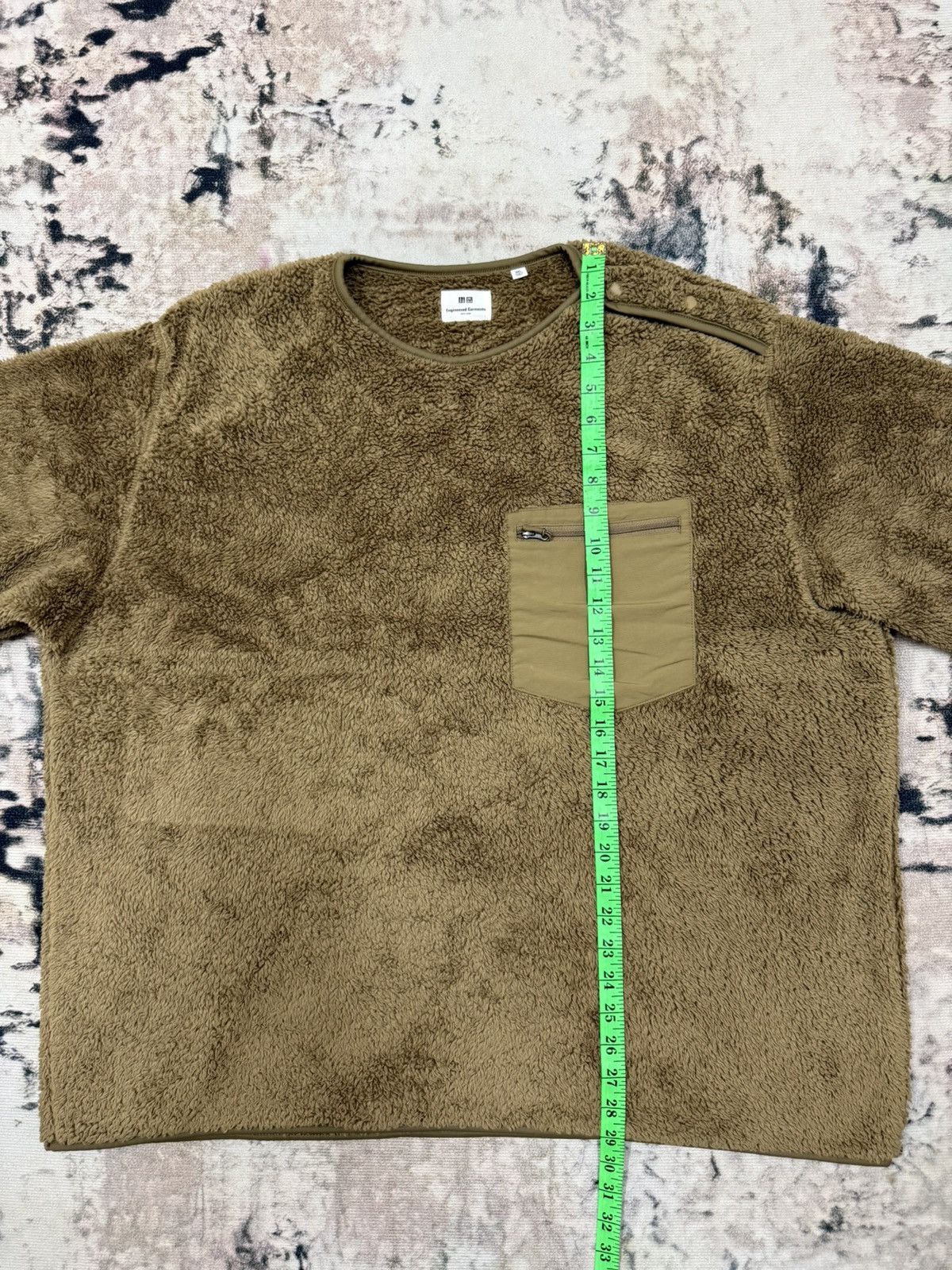 Engineered Garments × Japanese Brand × Uniqlo Engineered Garment Uniqlo Shearling Fleece Sweatshirt Size US XXL / EU 58 / 5 - 13 Thumbnail