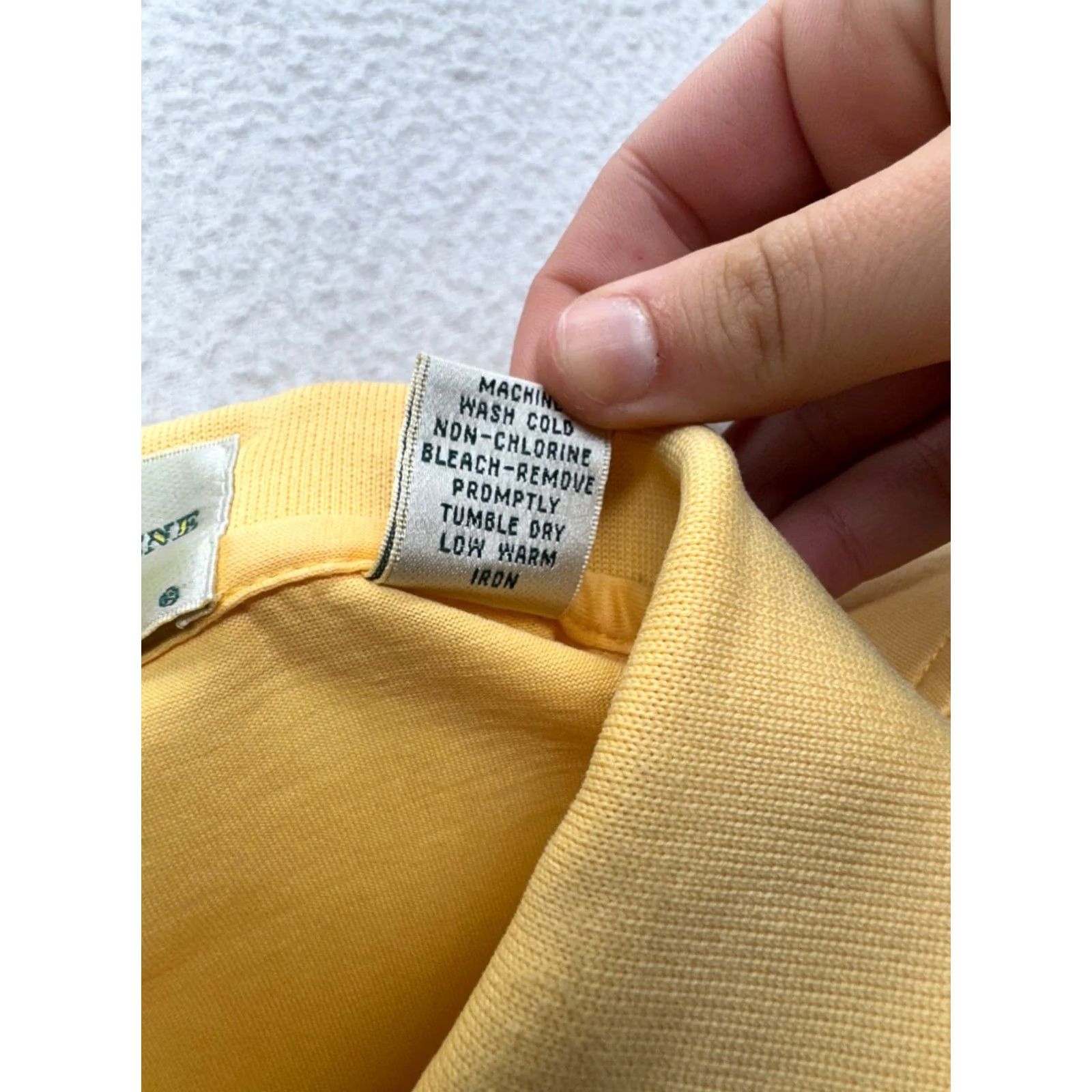 Vintage VINTAGE Fairway & Greene Polo Shirt L Unisex Adults Yellow The Preserve Golf Club 7871 Size US L / EU 52-54 / 3 - 6 Thumbnail