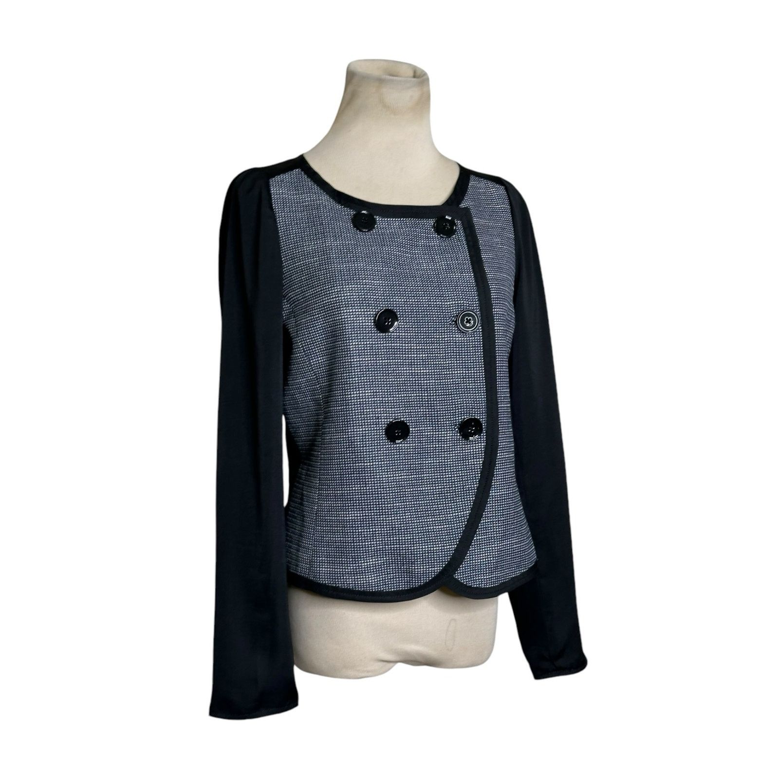 Gap Gap black lined doble breast business blazer size XS Size XS / US 0-2 / IT 36-38 - 6 Thumbnail