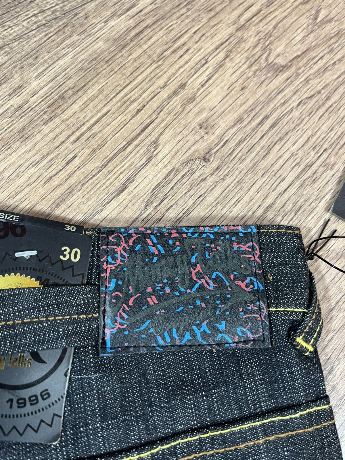 Japanese Brand × Vintage Vintage Money Talks Japanese Archival Evisu Style Jeans Size US 30 / EU 46 - 21 Thumbnail
