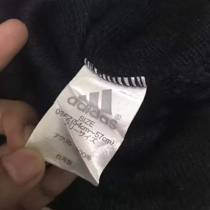 Adidas × Vintage Adidas Beanie Hat Size ONE SIZE - 4 Thumbnail