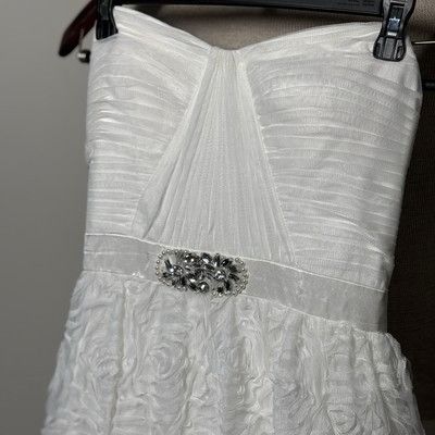 Adrianna Papell Adrianna Papell strapless rosette Sweetheart neckline Long G Size S / US 4 / IT 40 - 4 Thumbnail