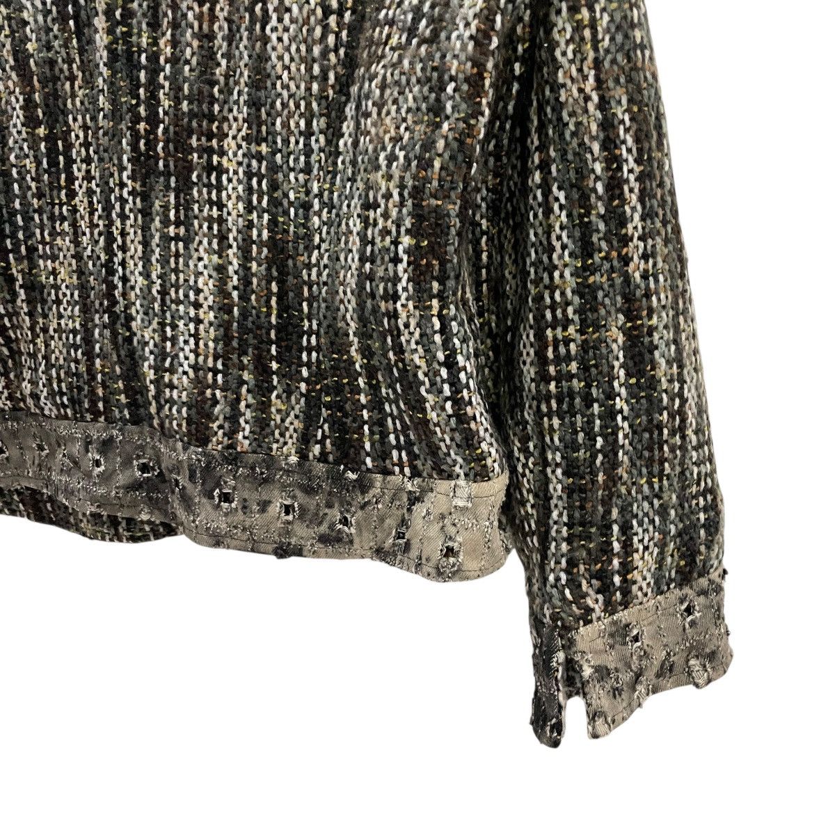 Japanese Brand Vintage Adesso Lora Distressed Style Jacket Size L / US 10 / IT 46 - 13 Thumbnail